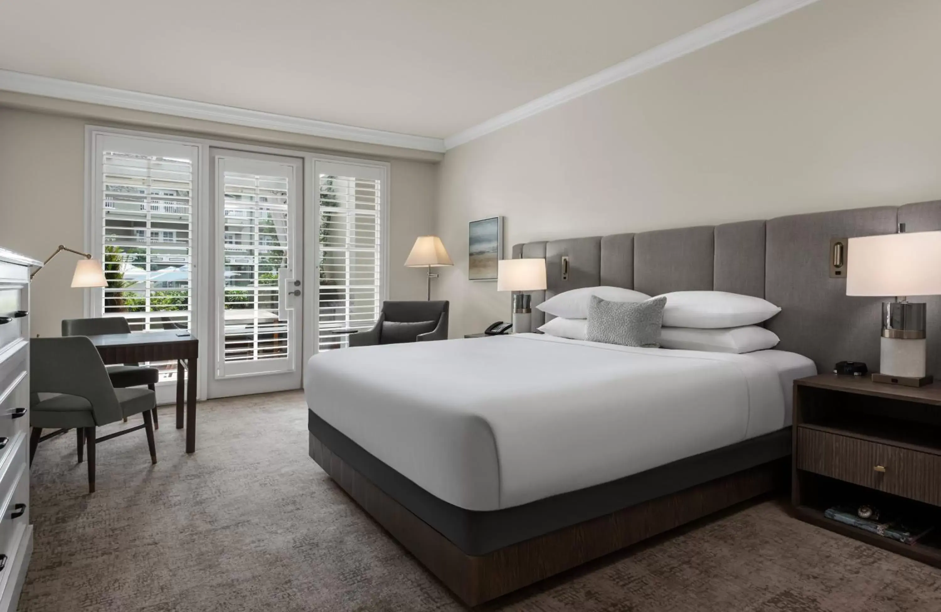 Bed in L'Auberge Del Mar Resort and Spa Bed in L'Auberge Del Mar Resort and Spa