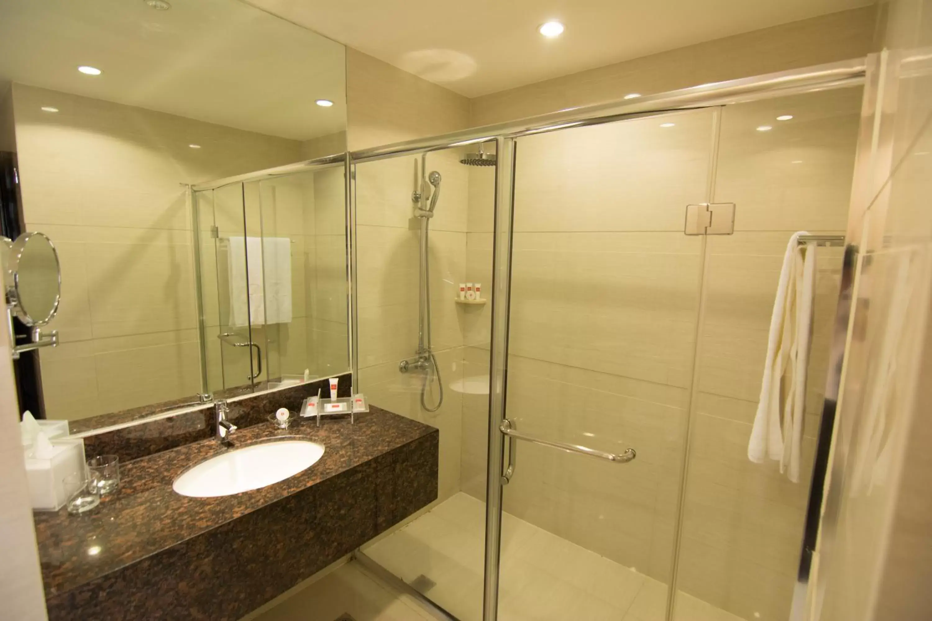 Shower, Bathroom in Ramada by Wyndham Manila Central