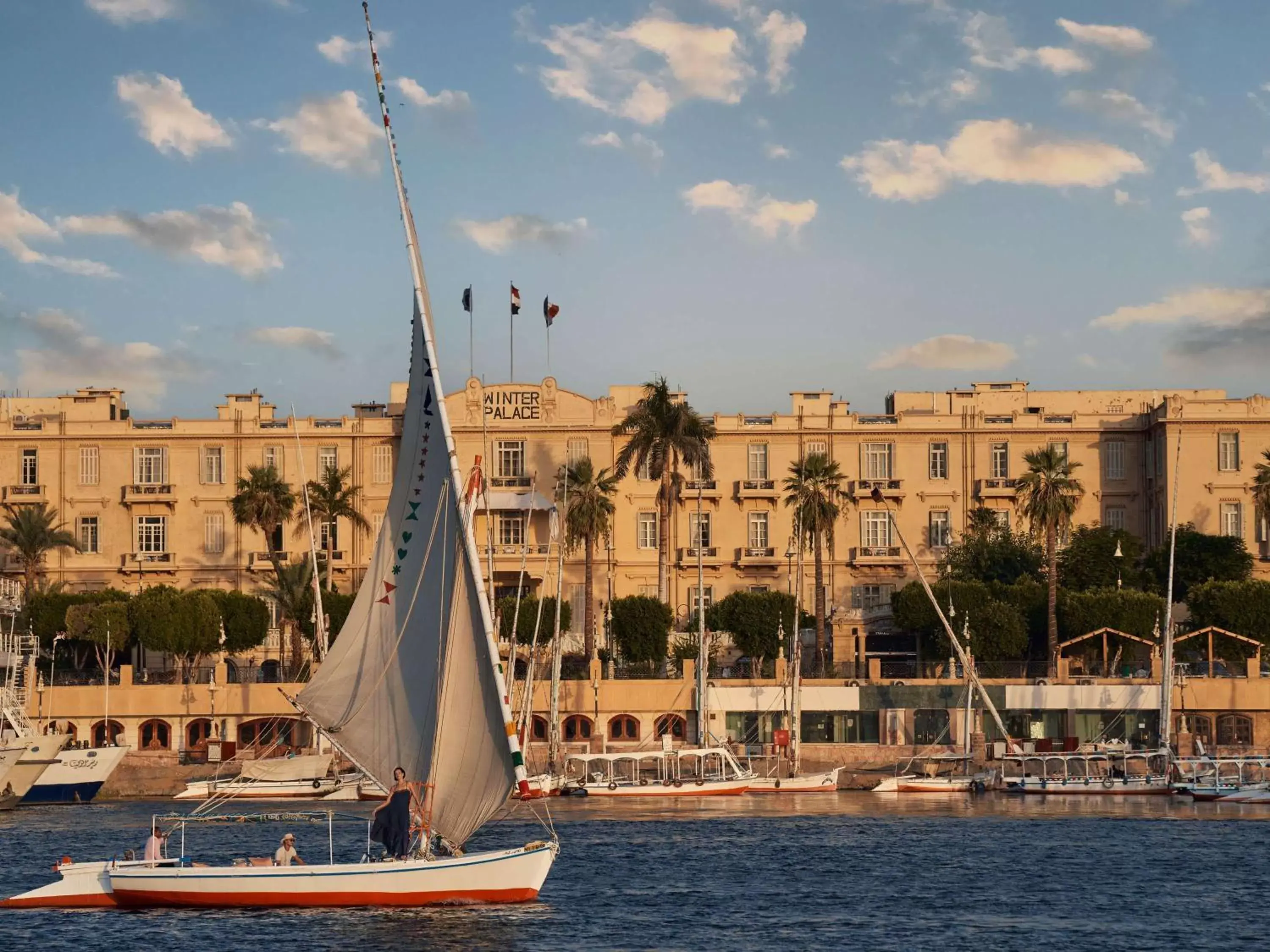 Property building, Swimming Pool in Sofitel Winter Palace Luxor