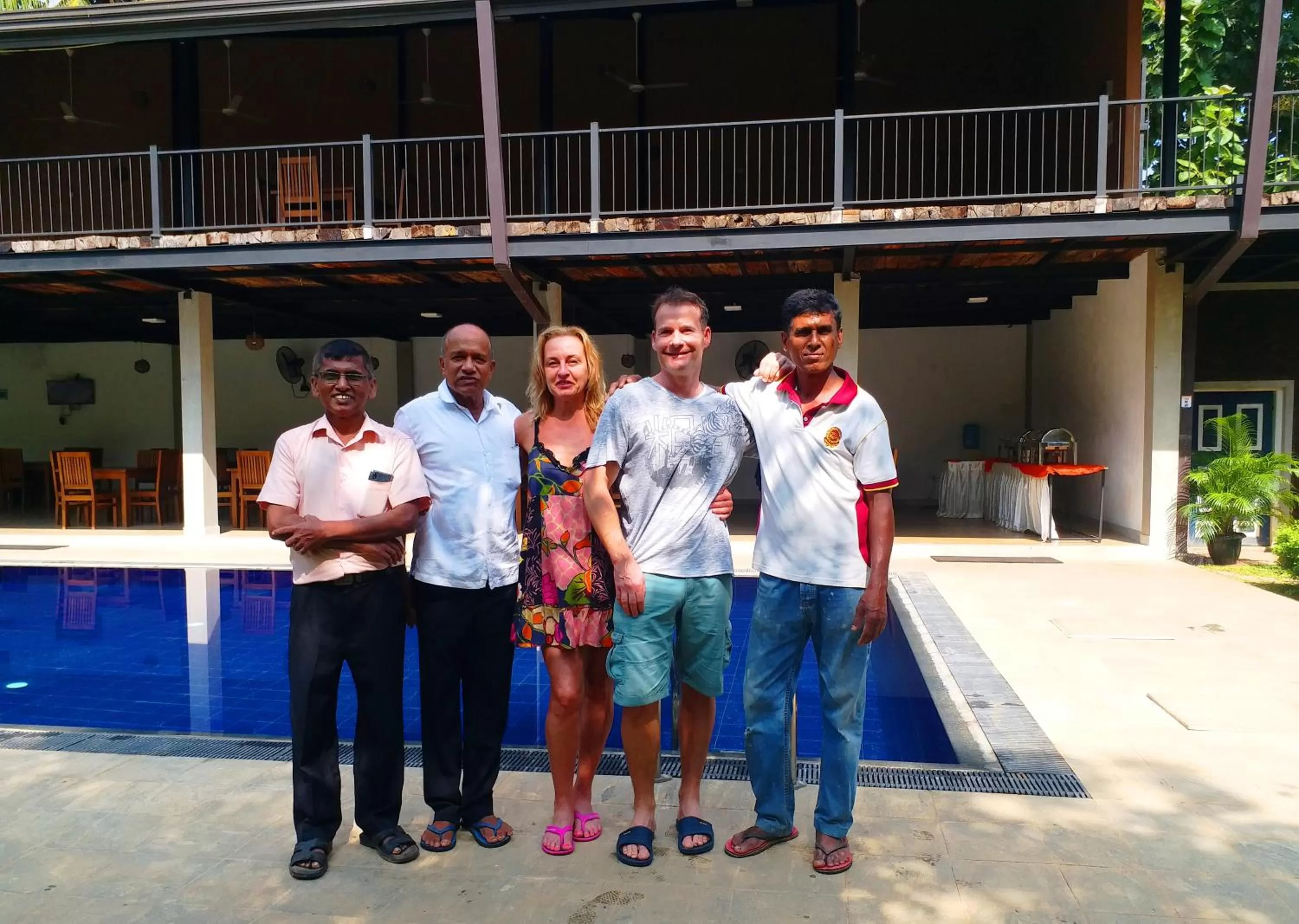 Staff in Honey Tree Polonnaruwa