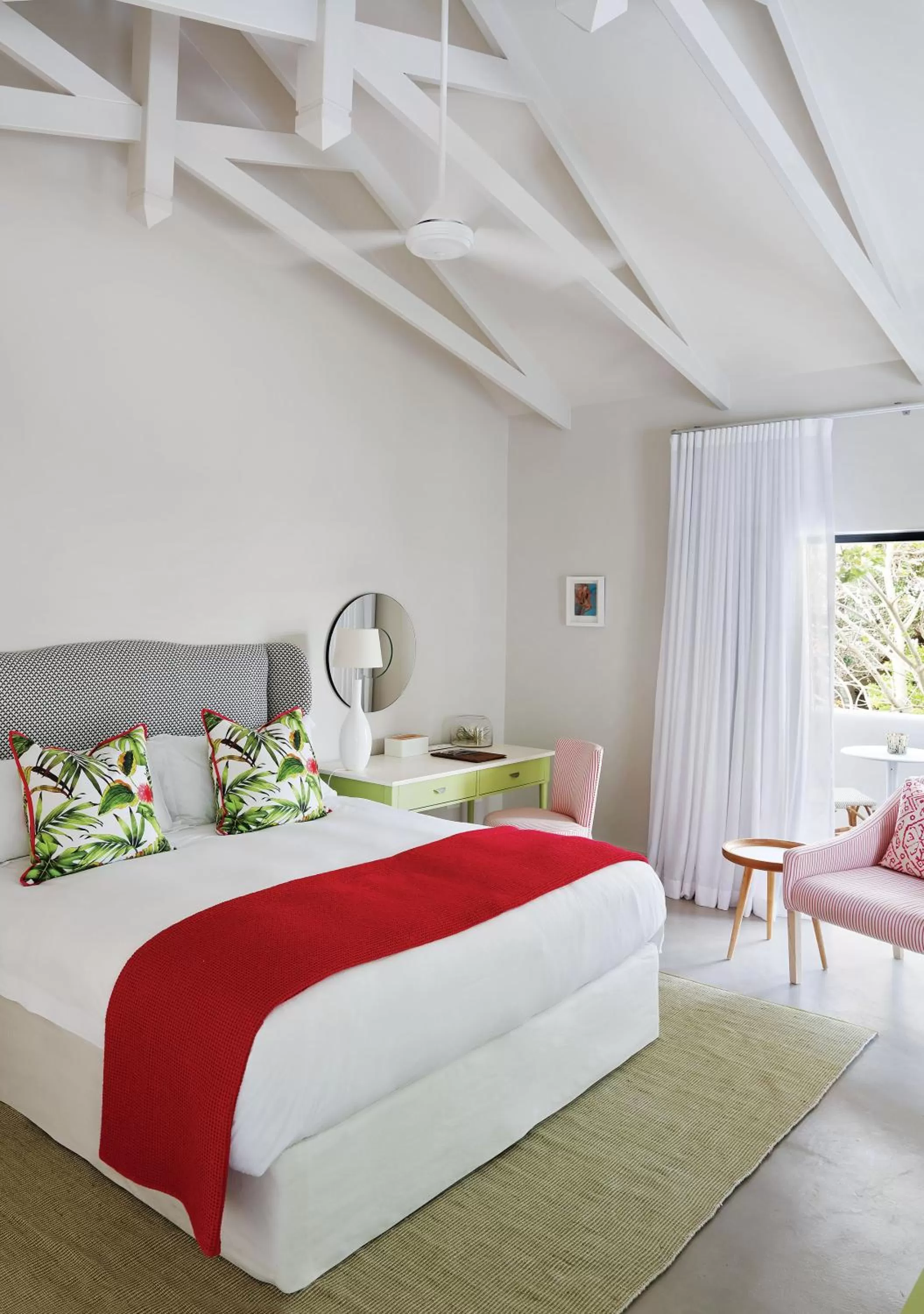 Patio, Bed in The Old Rectory