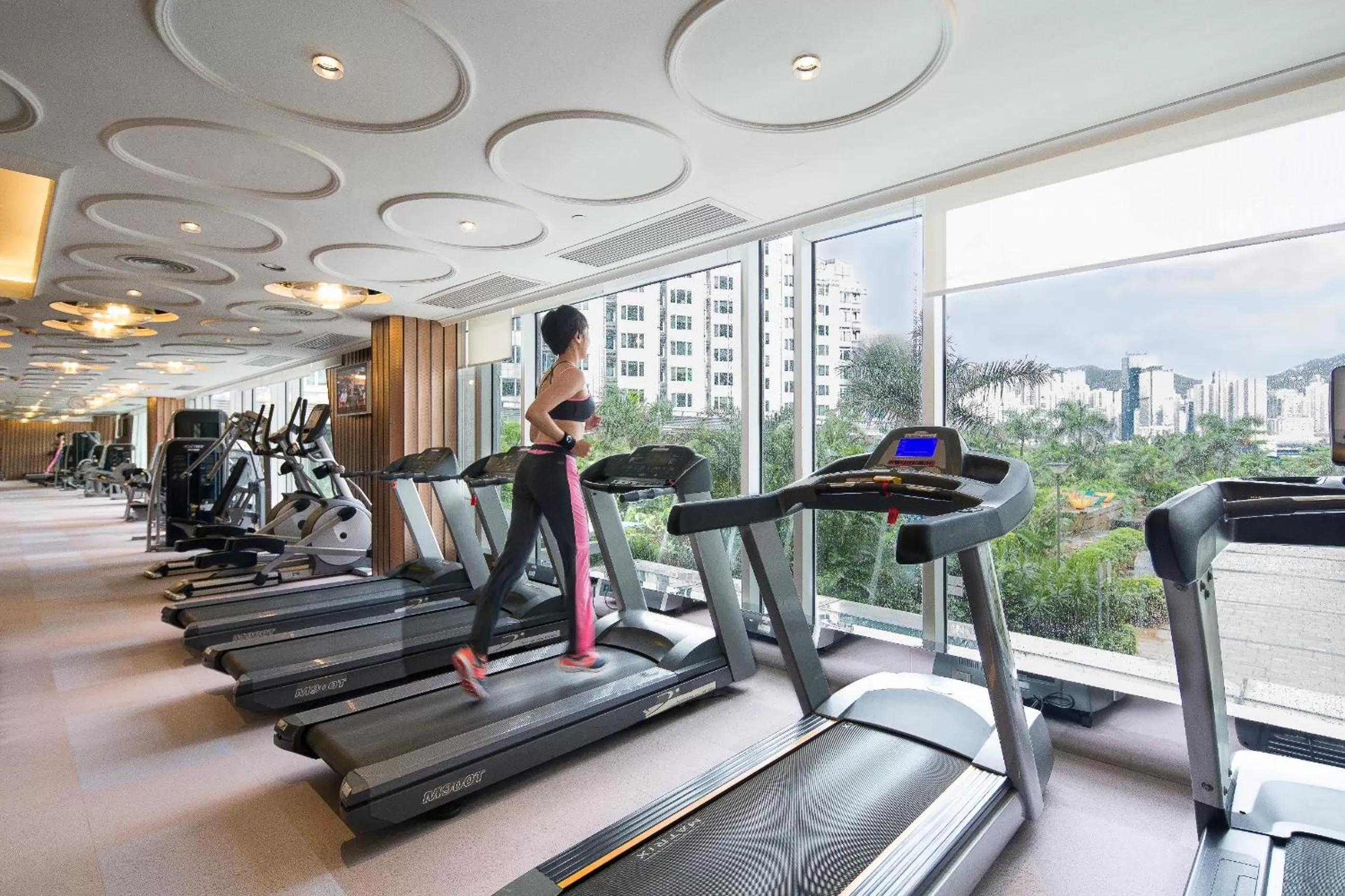 Fitness centre/facilities in Kowloon Harbourfront Hotel