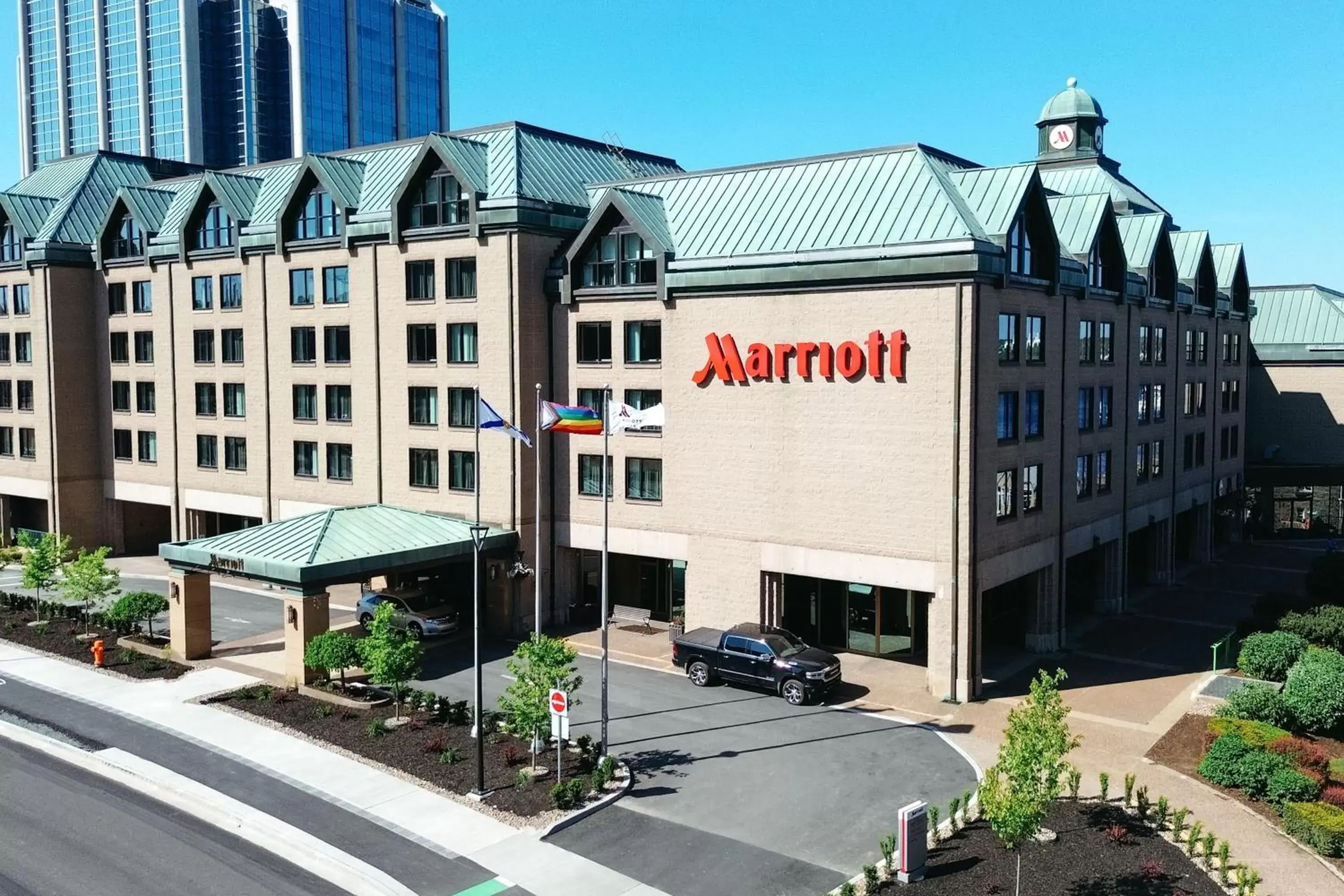 Property Building in Halifax Marriott Harbourfront Hotel