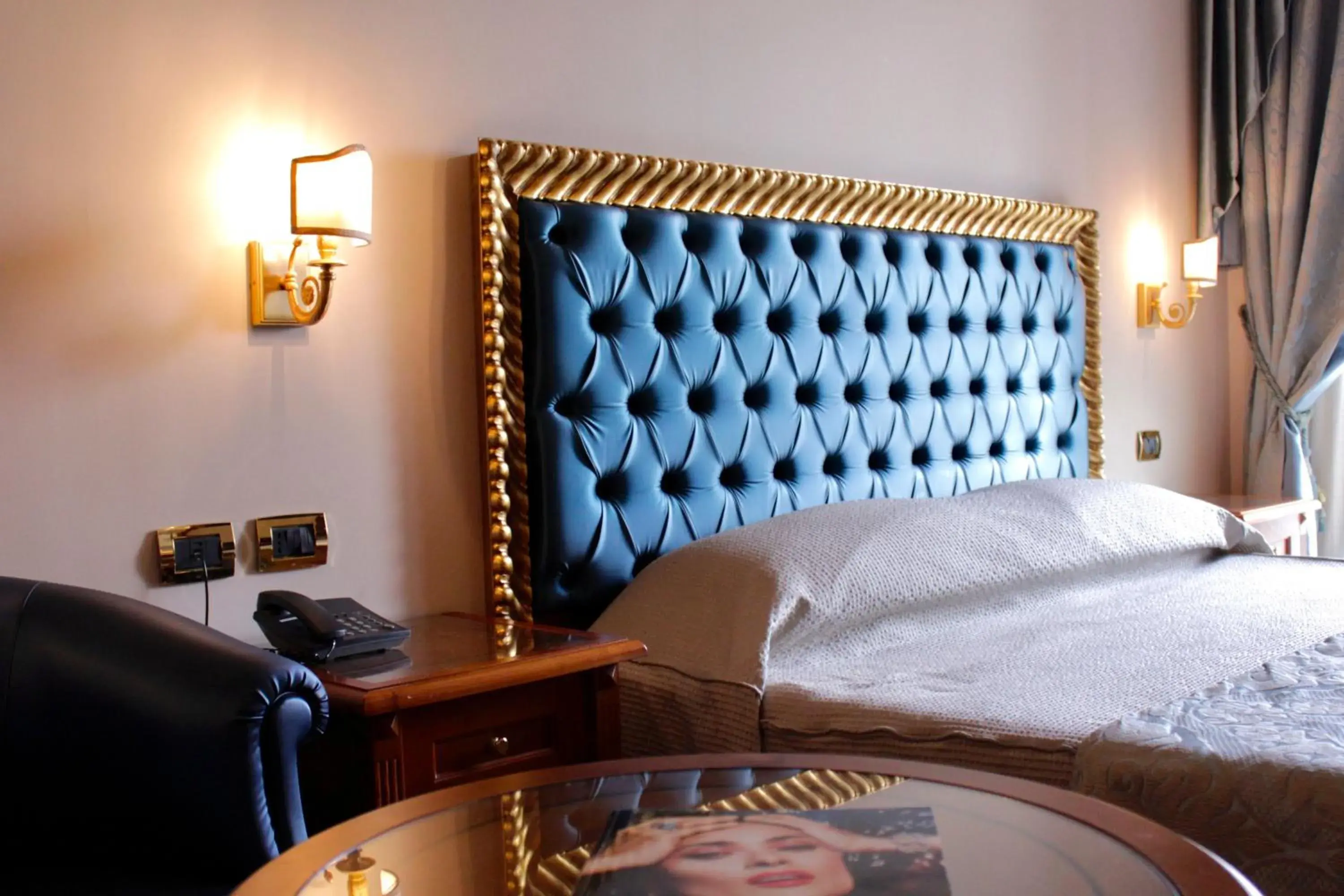 Living room, Bed in Santa Caterina Park Hotel