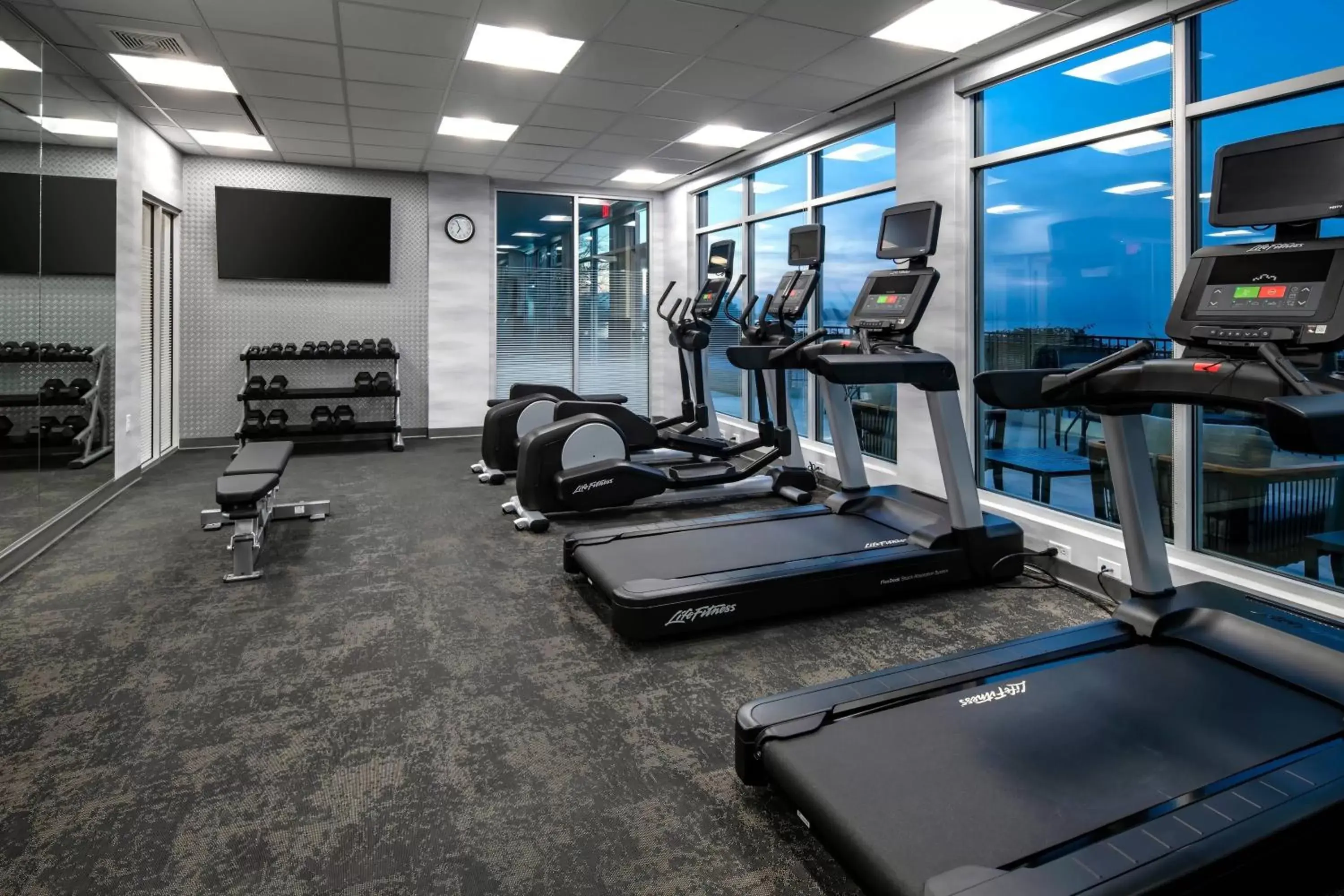 Fitness centre/facilities, Fitness Center/Facilities in Fairfield Inn & Suites by Marriott Klamath Falls