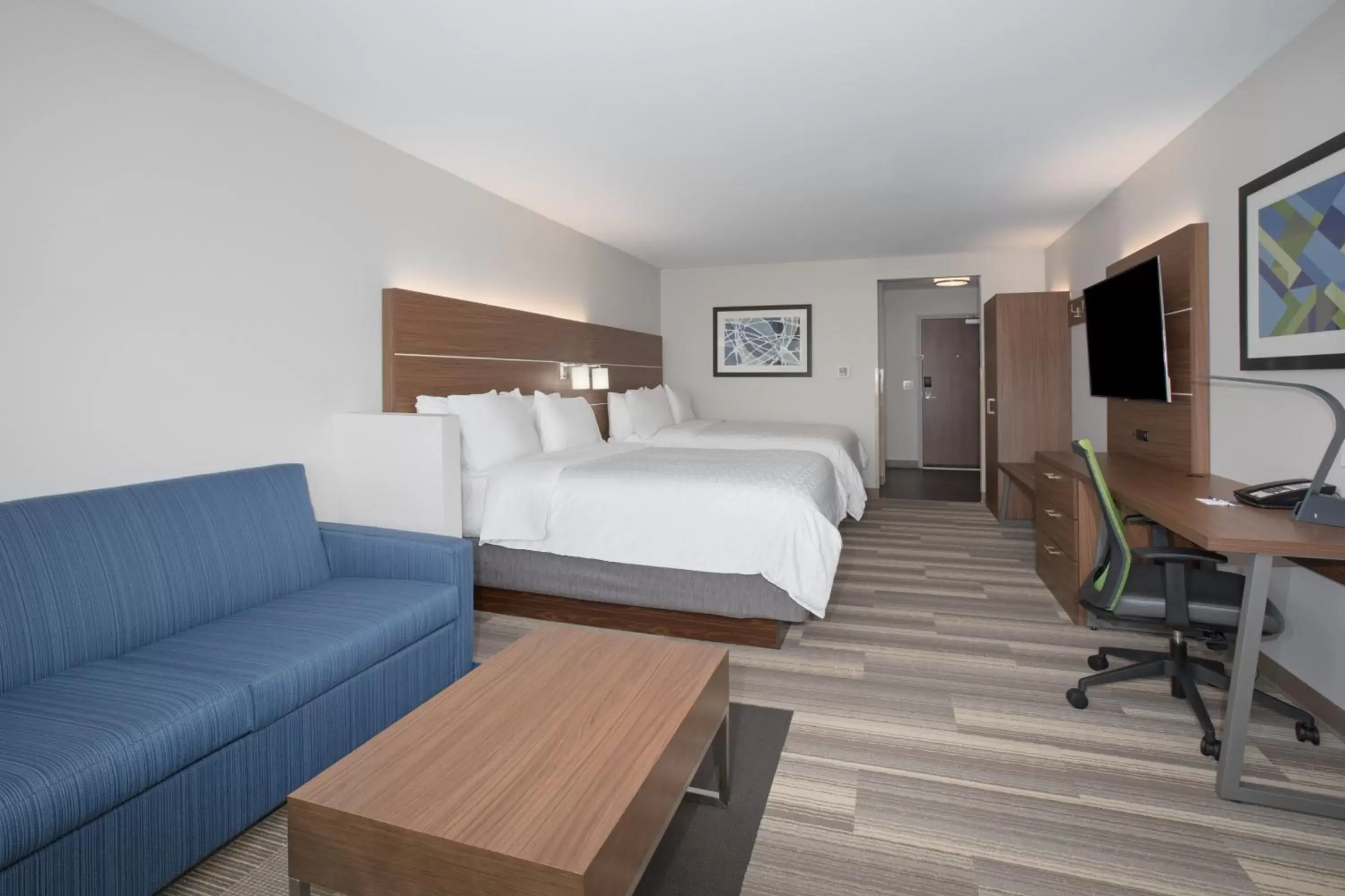 Bedroom in Holiday Inn Express & Suites Sioux City North - Event Center, an IHG Hotel