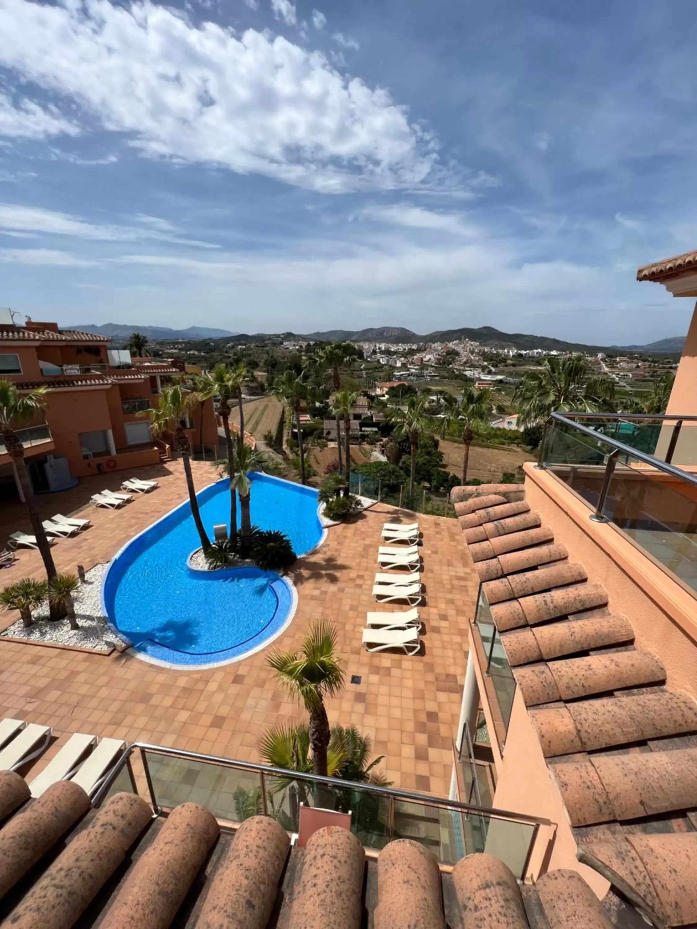 Pool View in Apartamentos Flamingo Hills