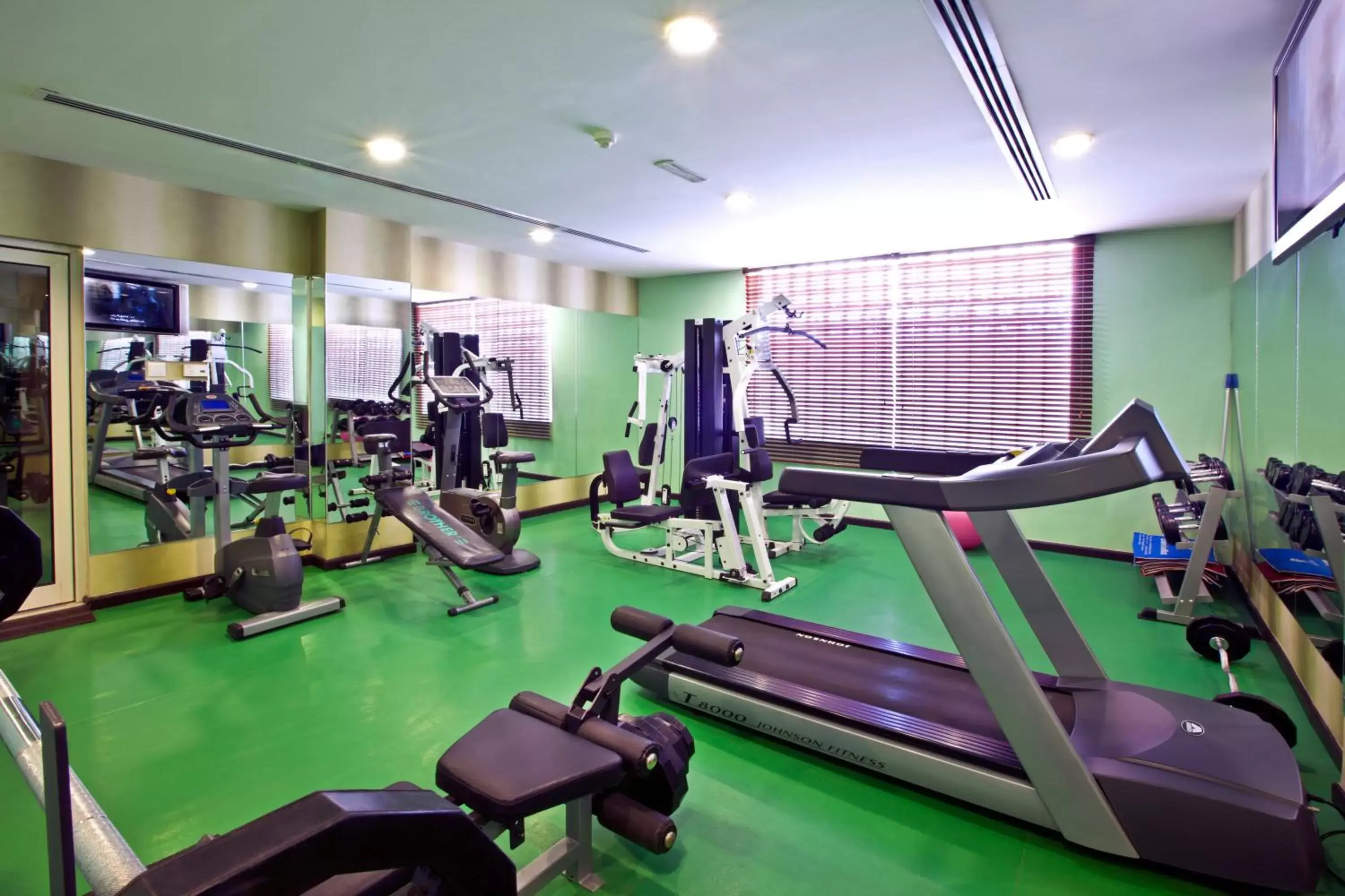 Fitness centre/facilities, Fitness Center/Facilities in Landmark Riqqa Hotel
