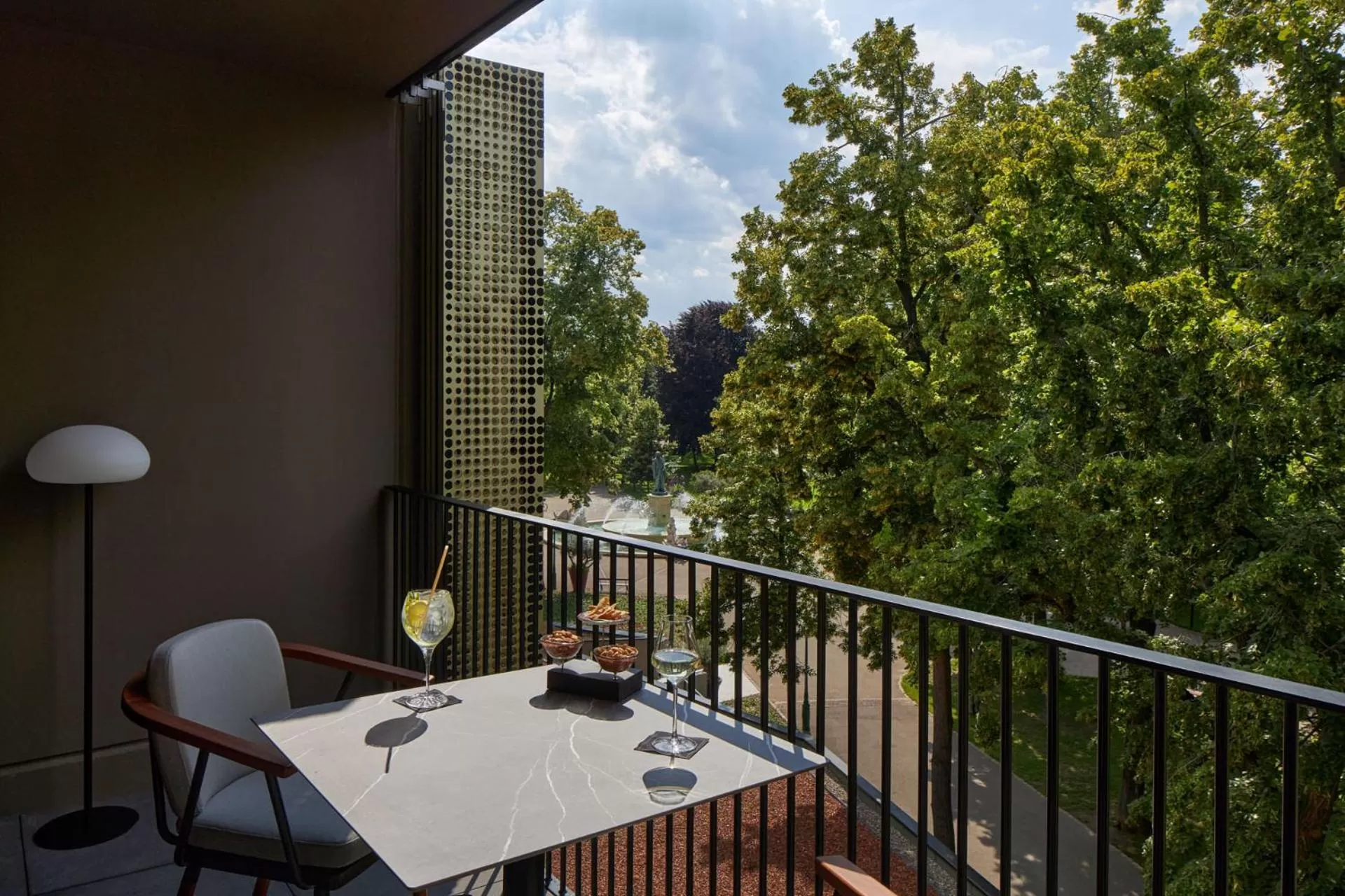 Patio in L'Esquisse Hotel & Spa Colmar - MGallery Collection