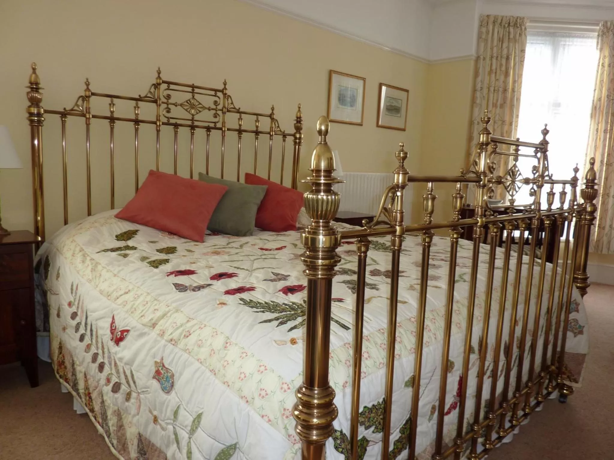Bed in The Manse B&B