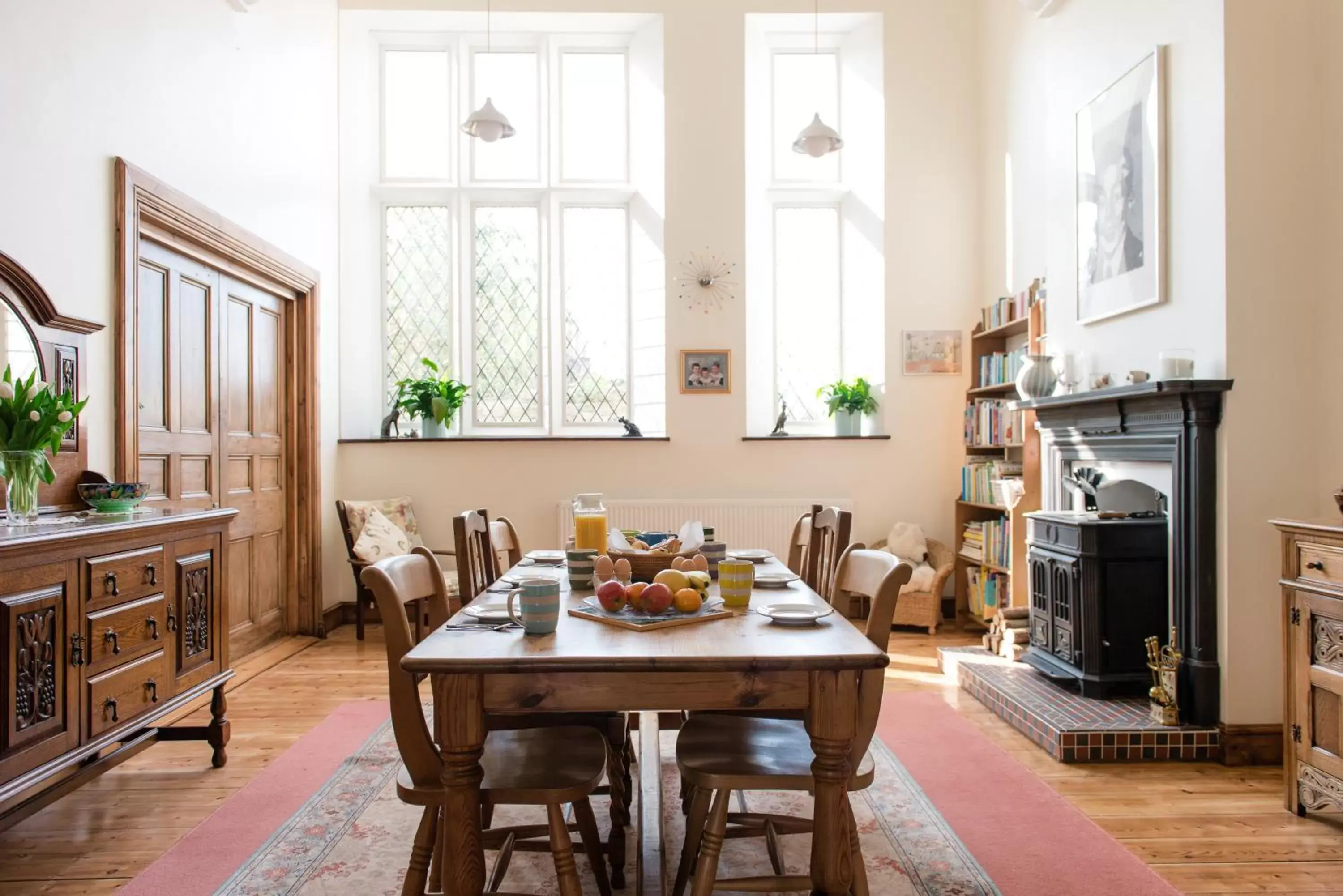 Dining Area in The School House