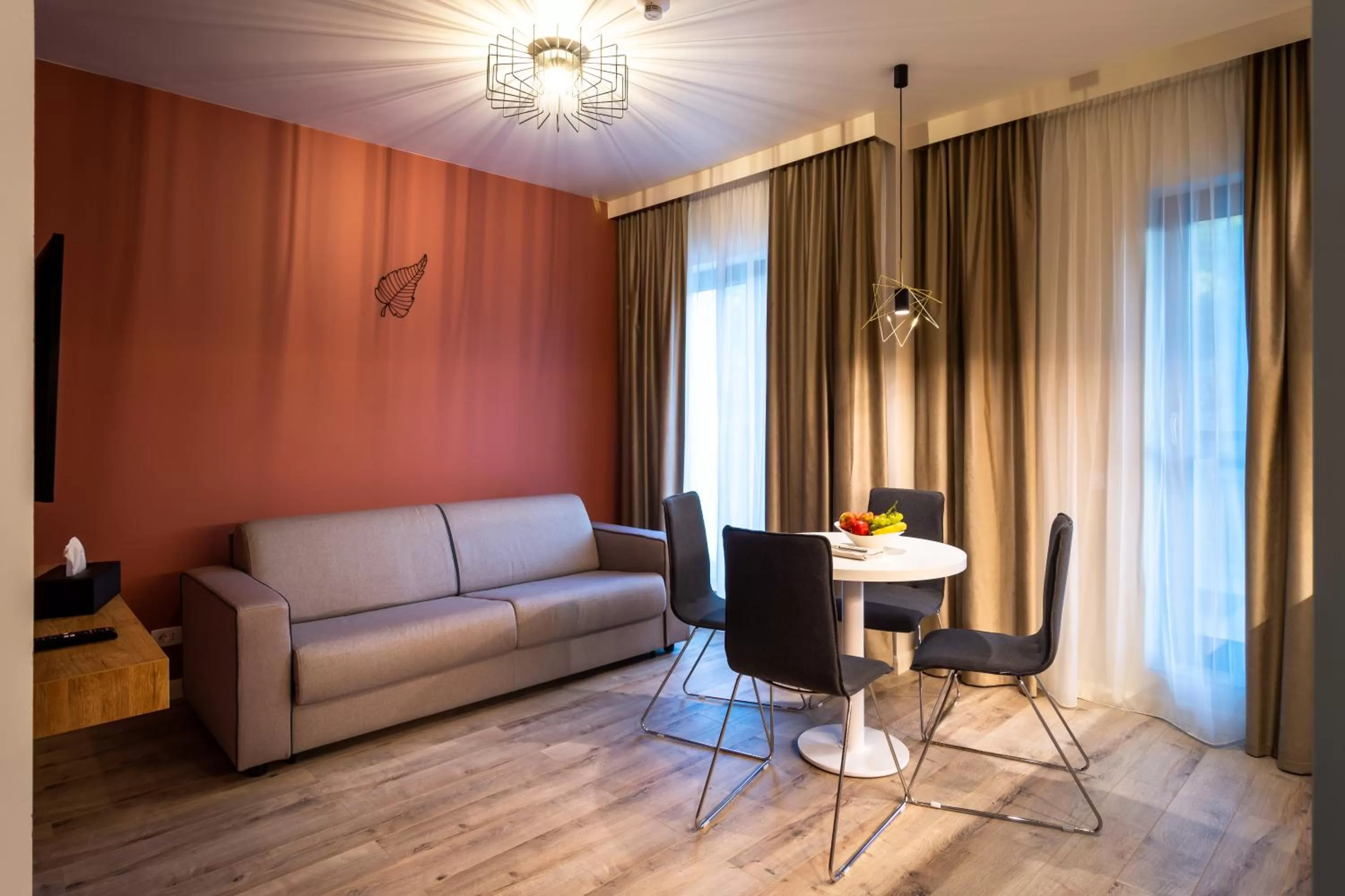 Seating area in Aparthotel NOX