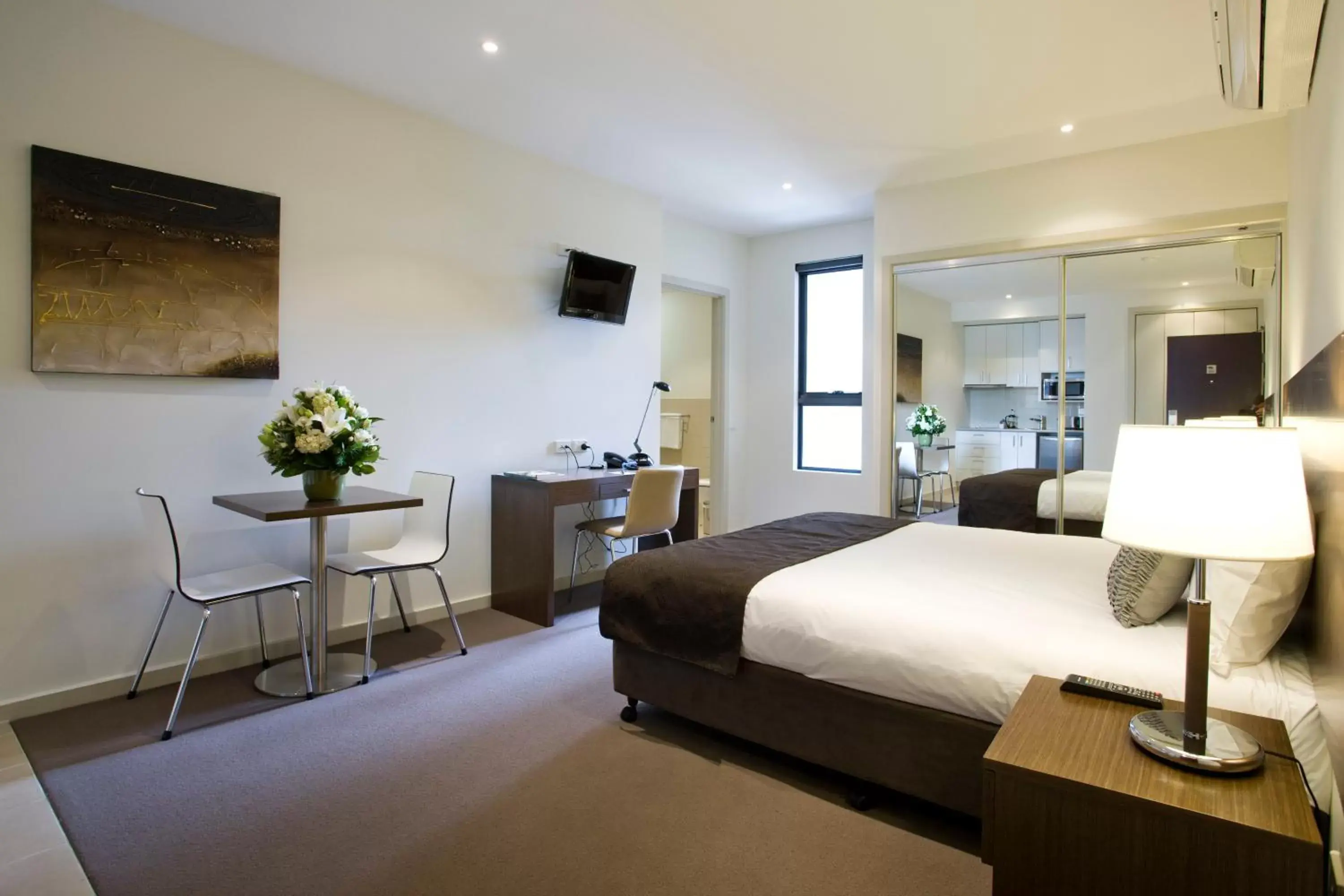 Photo of the whole room, Bed in Quest Glen Waverley Photo of the whole room, Bed in Quest Glen Waverley