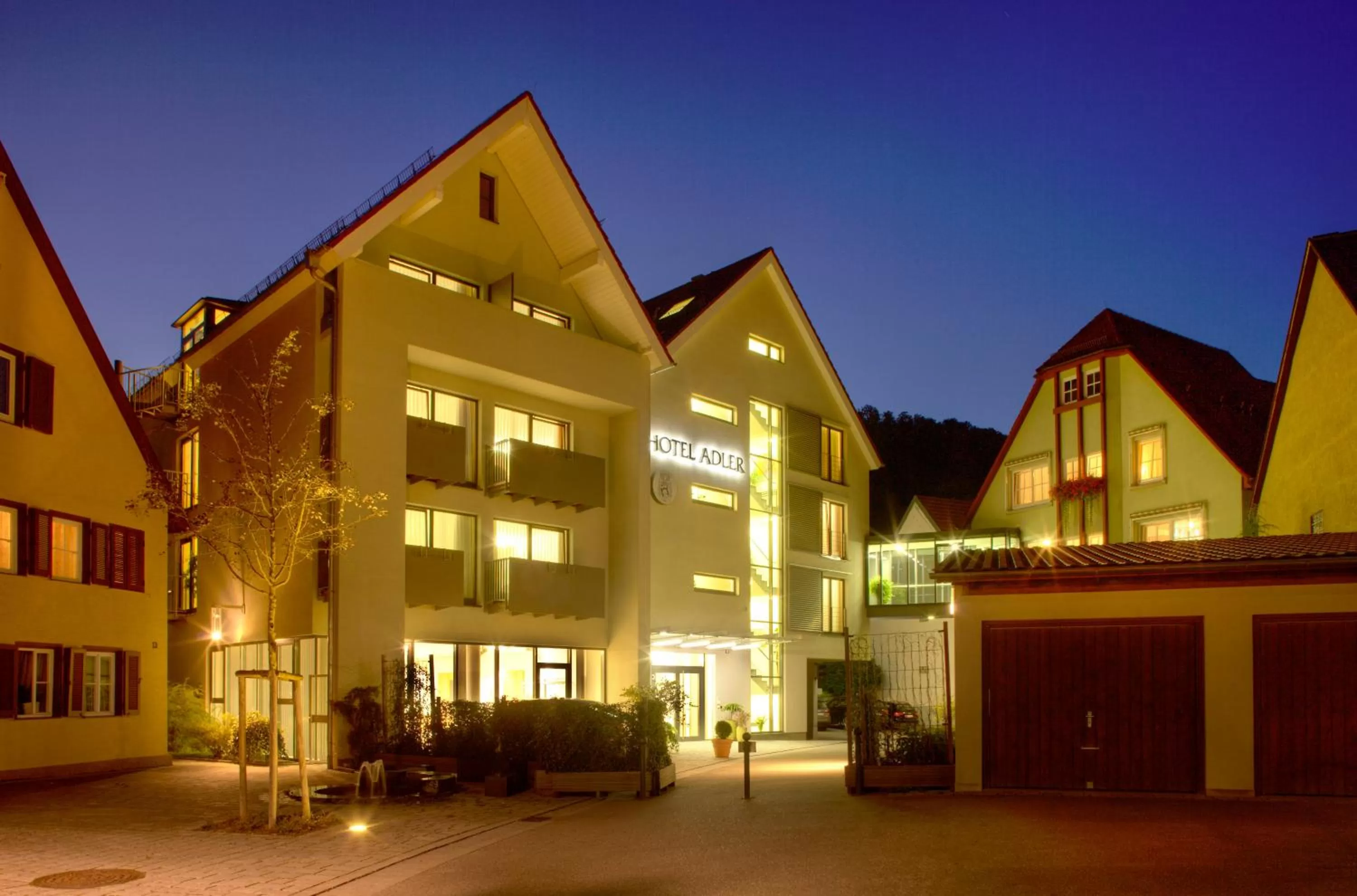 Facade/entrance in Hotel Adler