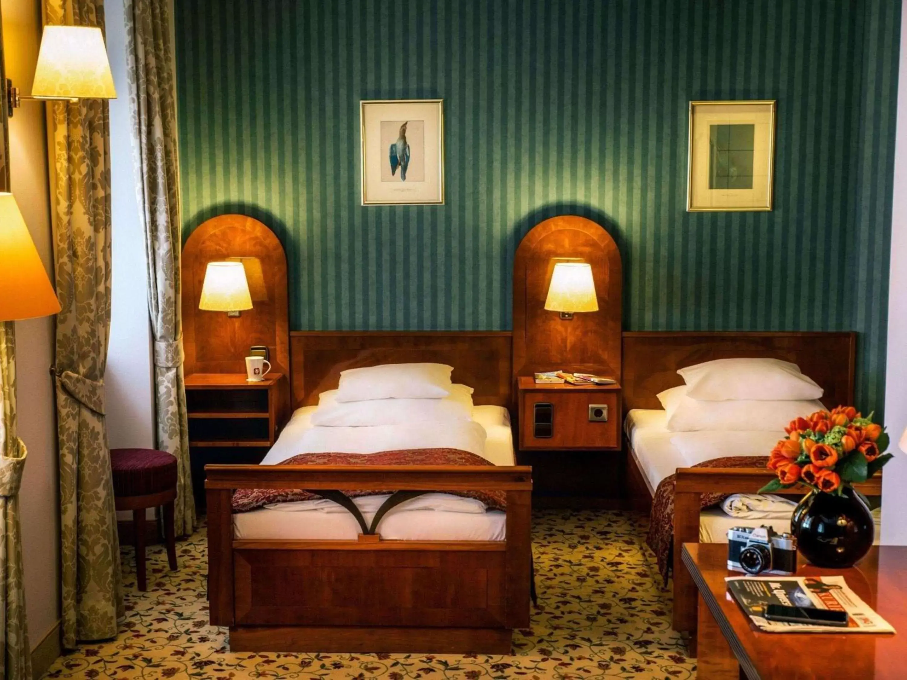 Photo of the whole room, Bed in Mercure Grand Hotel Biedermeier Wien