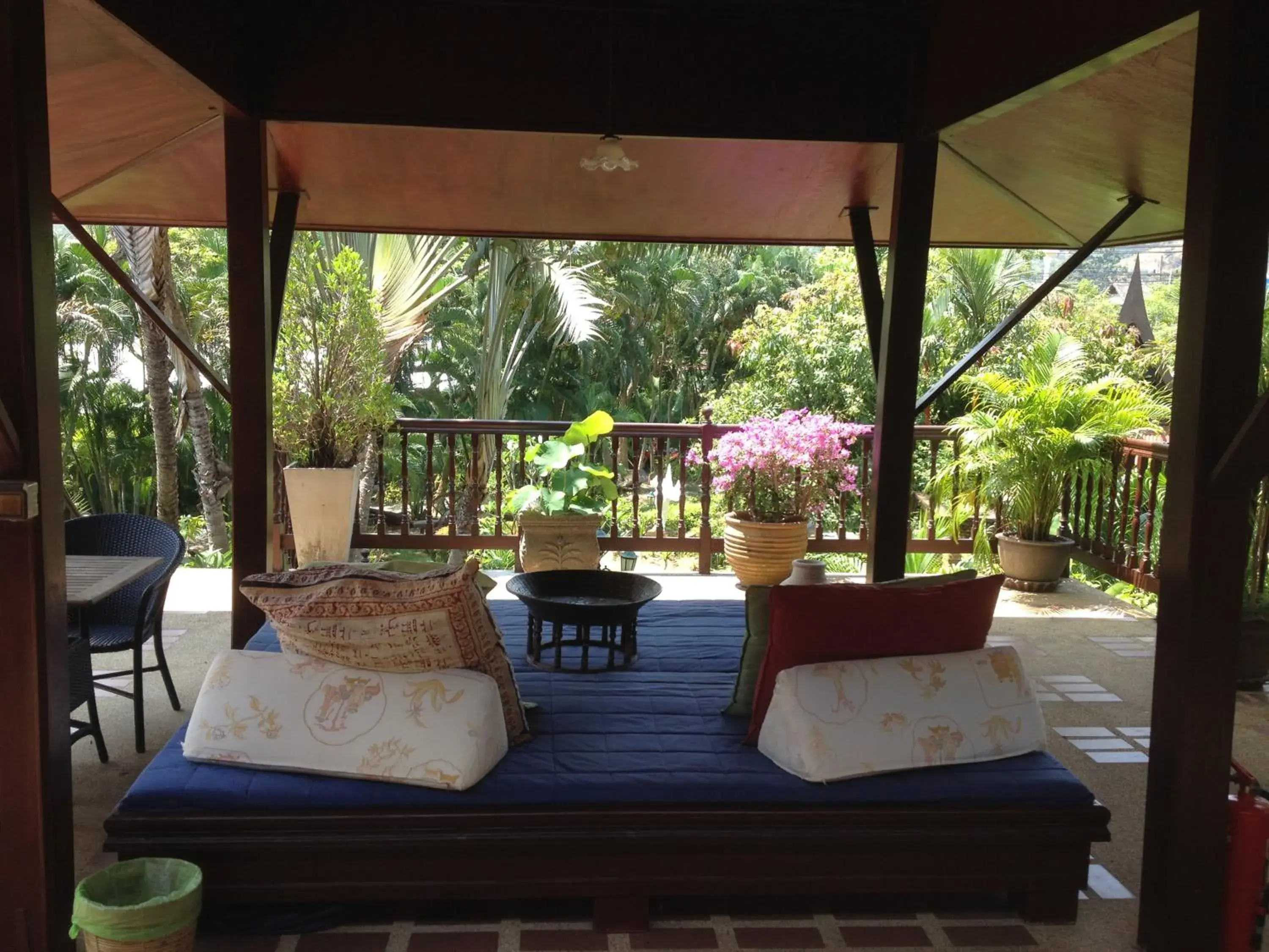 Patio in Ban Keaw Villas