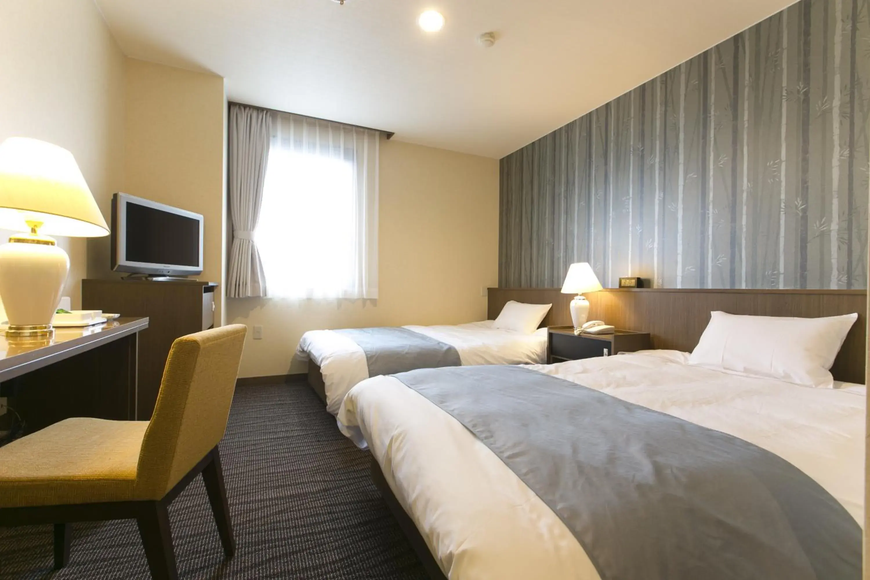 Photo of the whole room, Bed in Fujisan Station Hotel