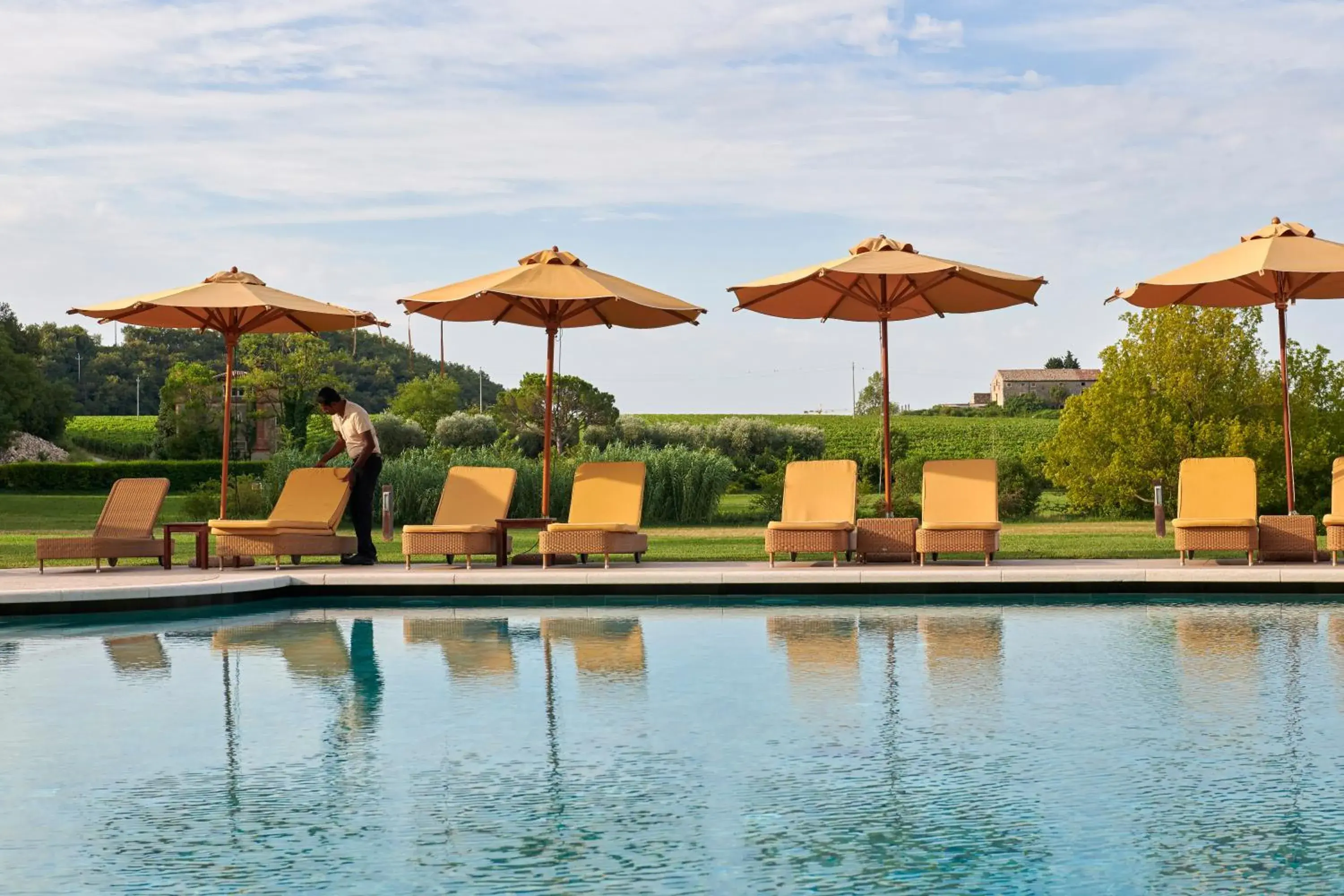 Swimming Pool in Villa Cordevigo Wine Relais