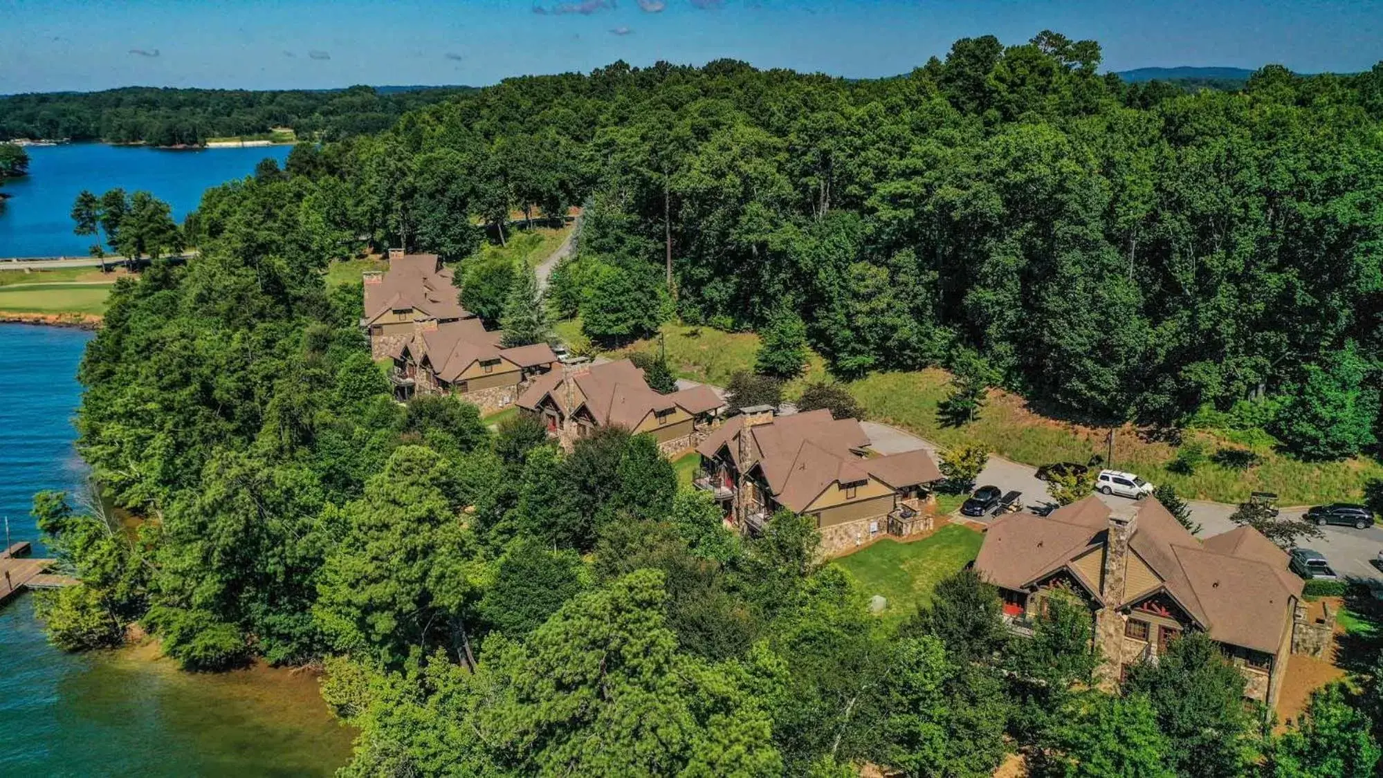 Bird's-eye View in Lanier Islands Legacy Lodge