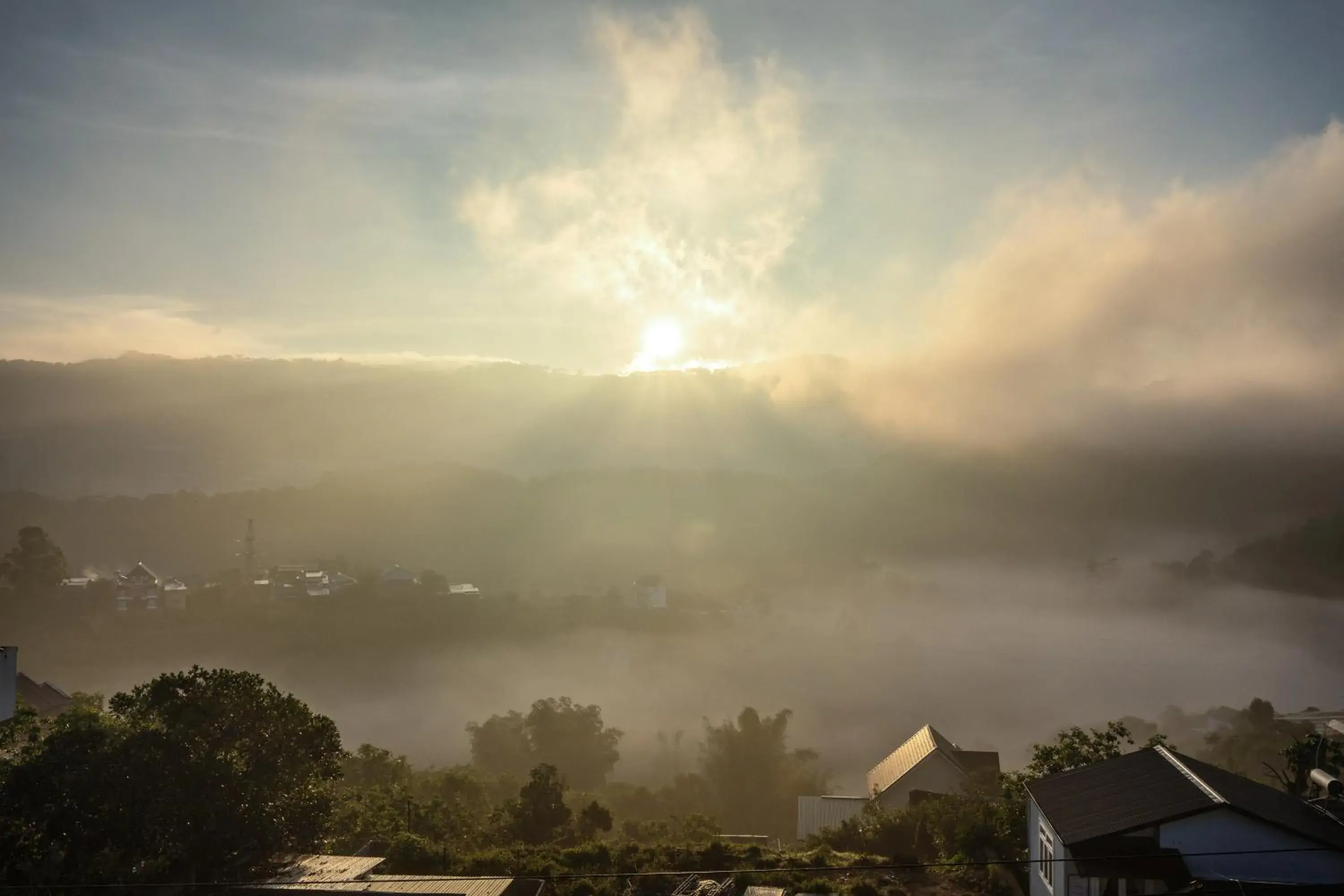 Natural landscape in Dalat De Charme Village