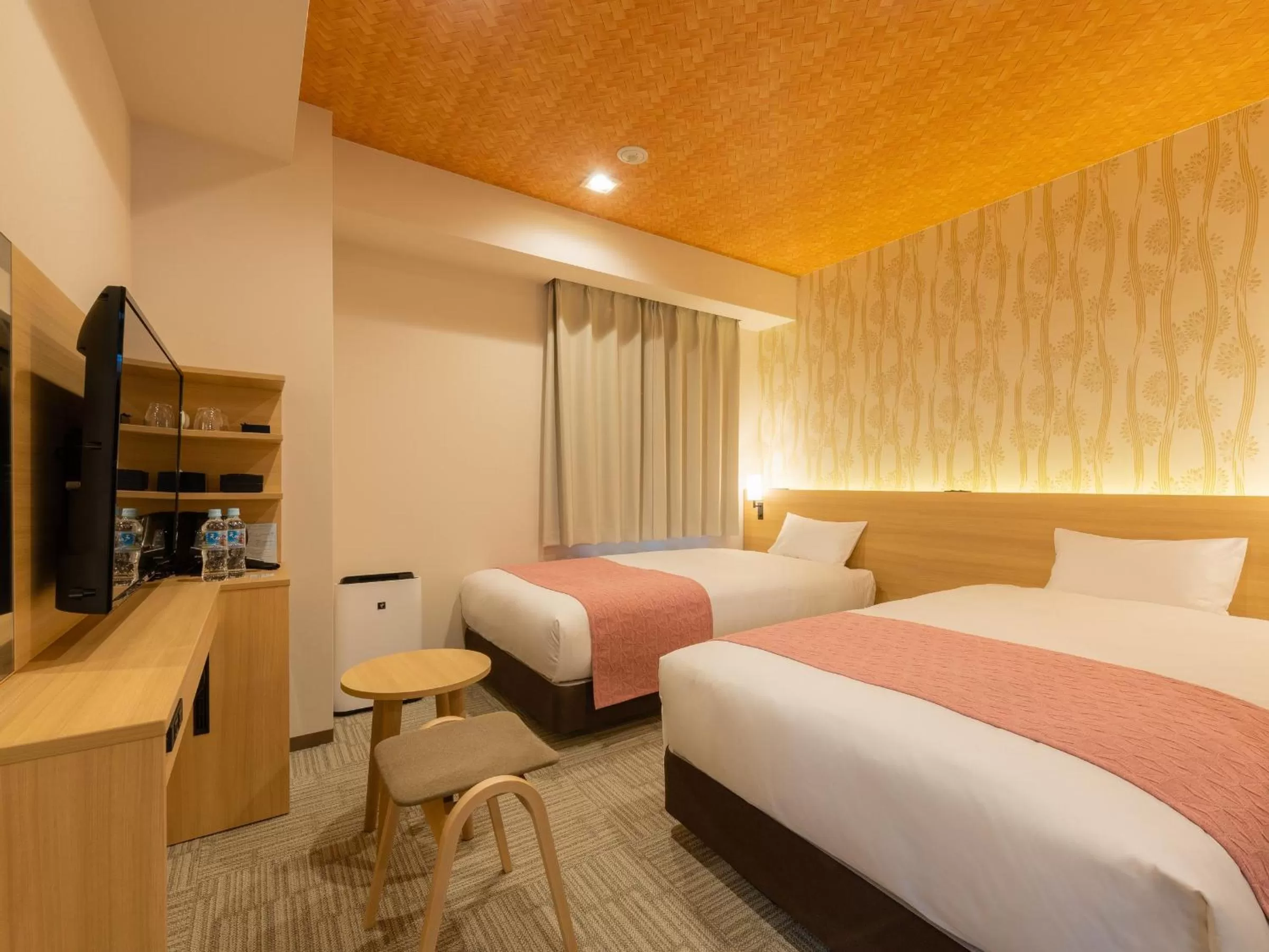 Photo of the whole room, Bed in Tosei Hotel Cocone Asakusa Kuramae