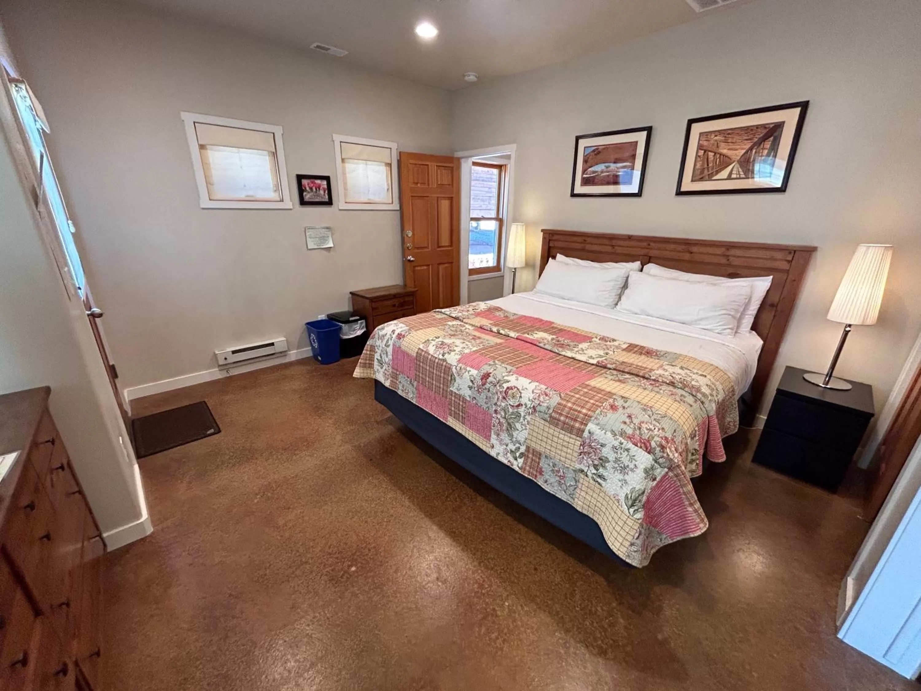 Bed in Moab Springs Ranch