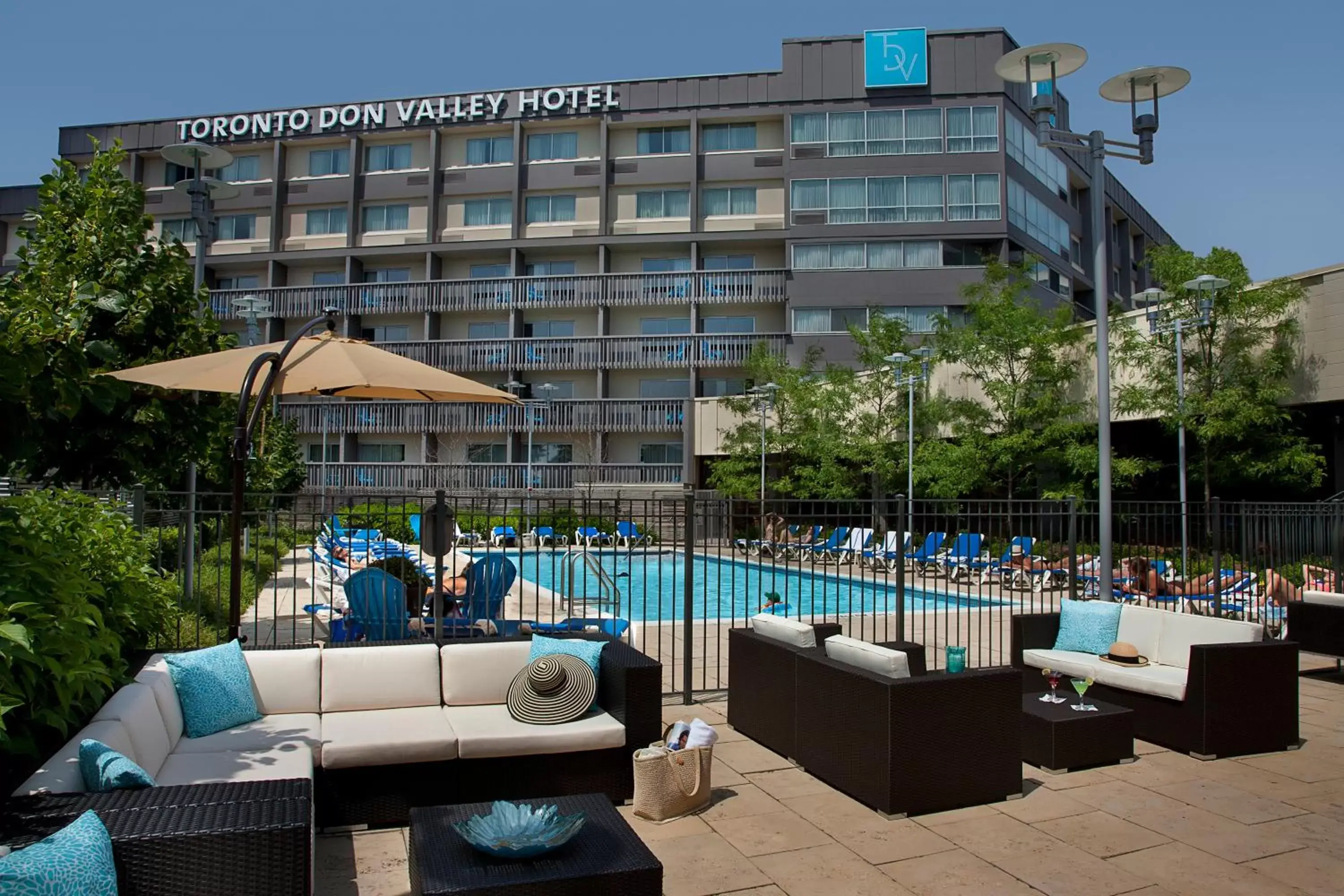 Facade/entrance in Toronto Don Valley Hotel and Suites