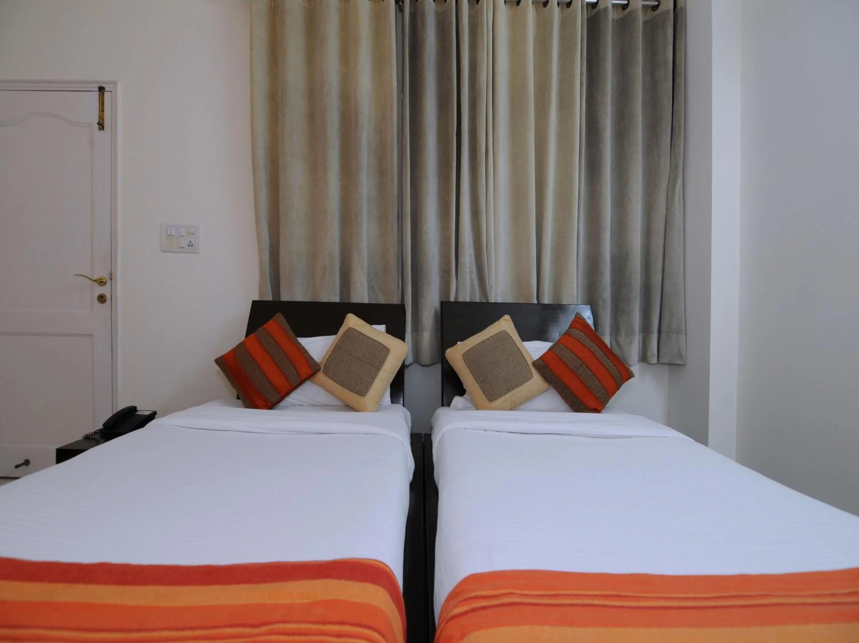 Bedroom, Bed in Mehra Residency at The Airport