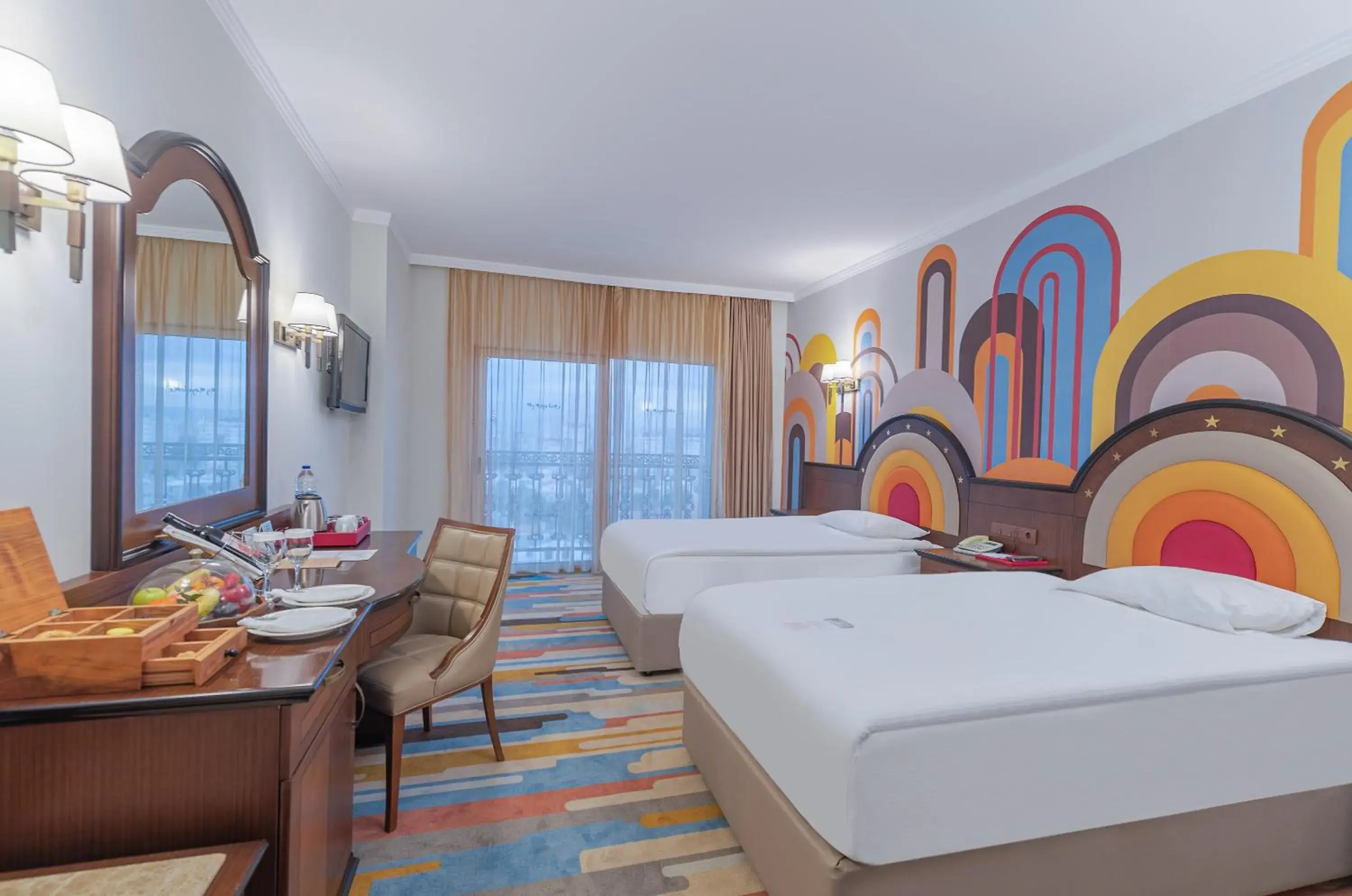 Bedroom in Megasaray Westbeach Antalya - All Inclusive