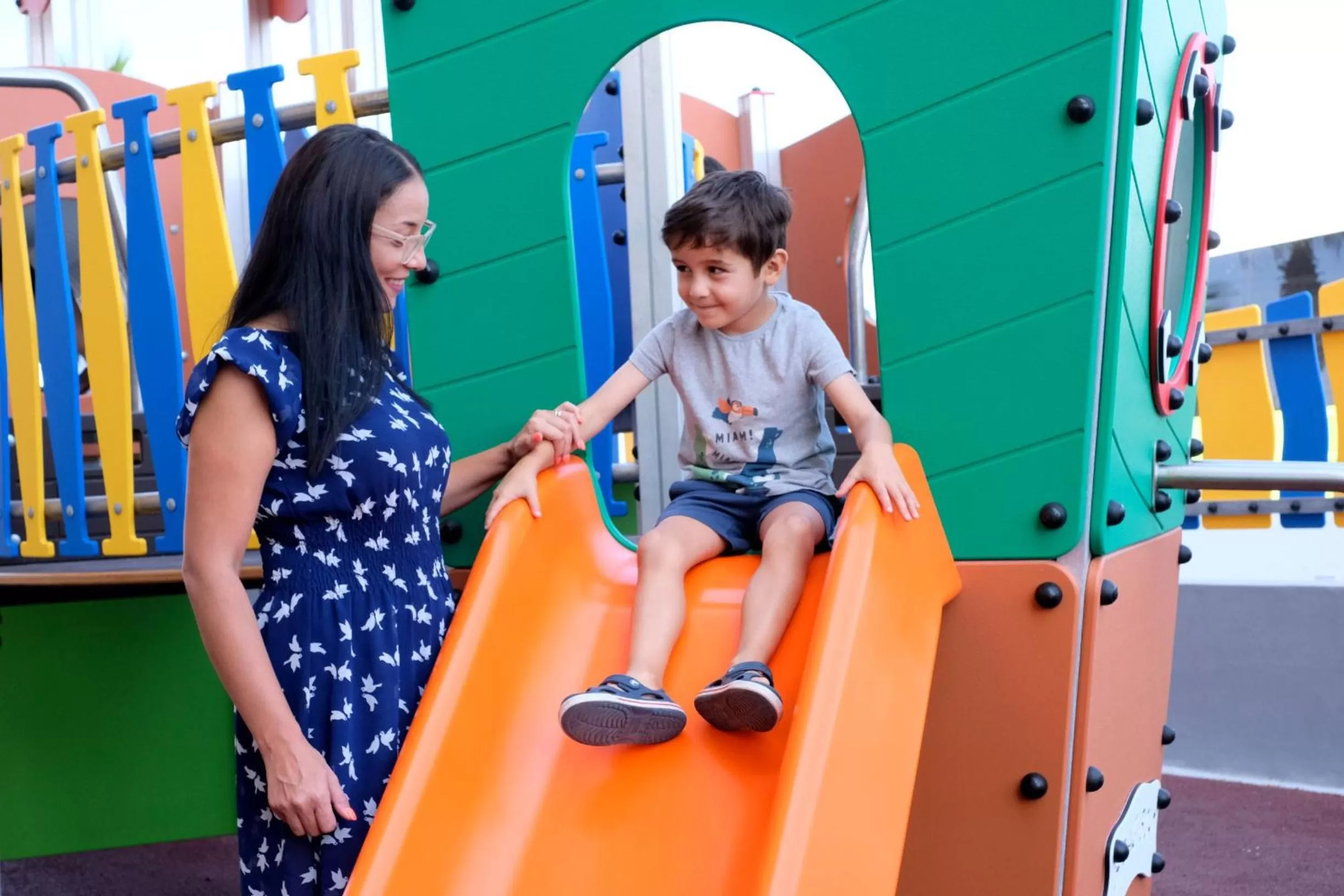 People in Paradise Bay Resort