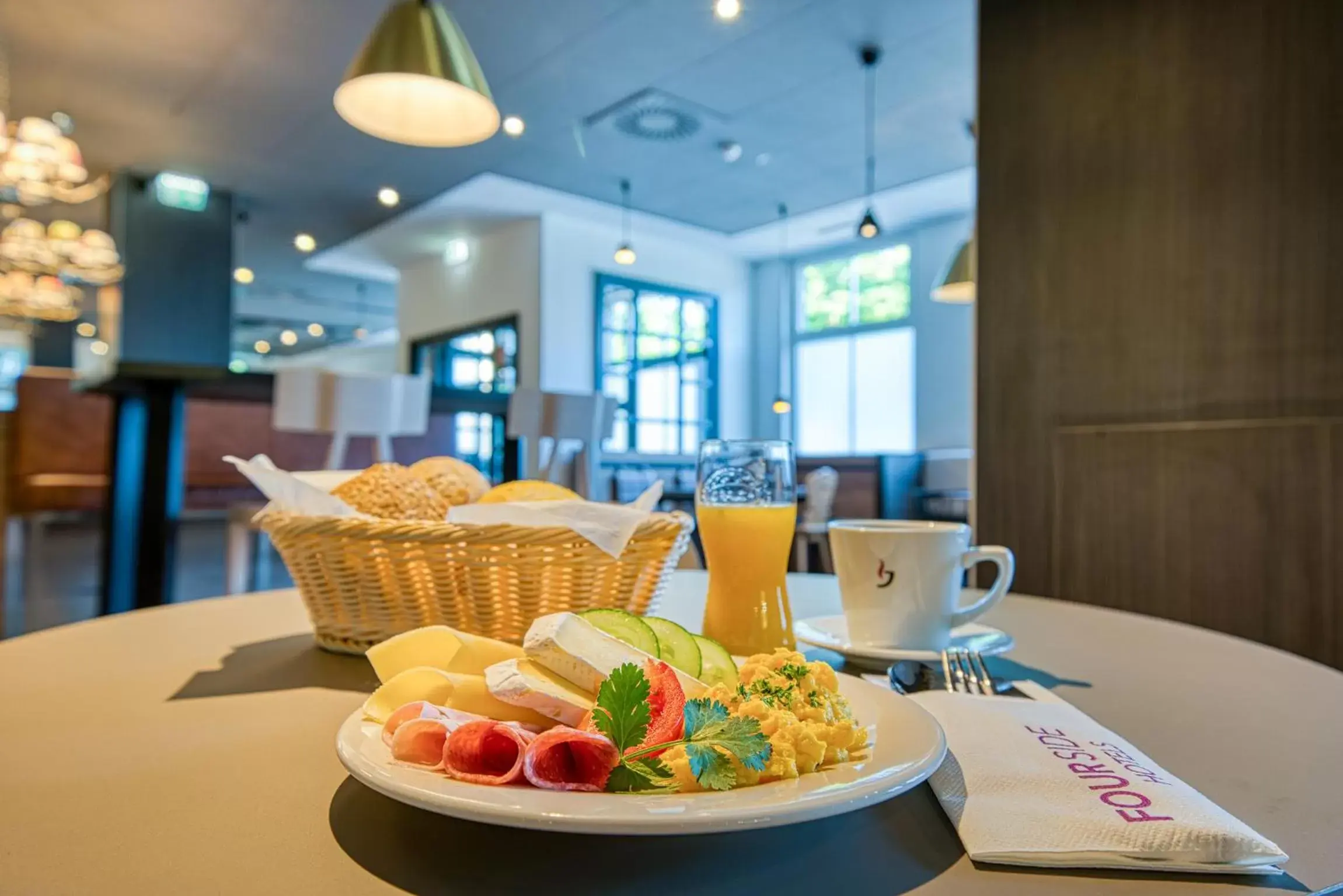 Breakfast in FourSide Hotel Salzburg
