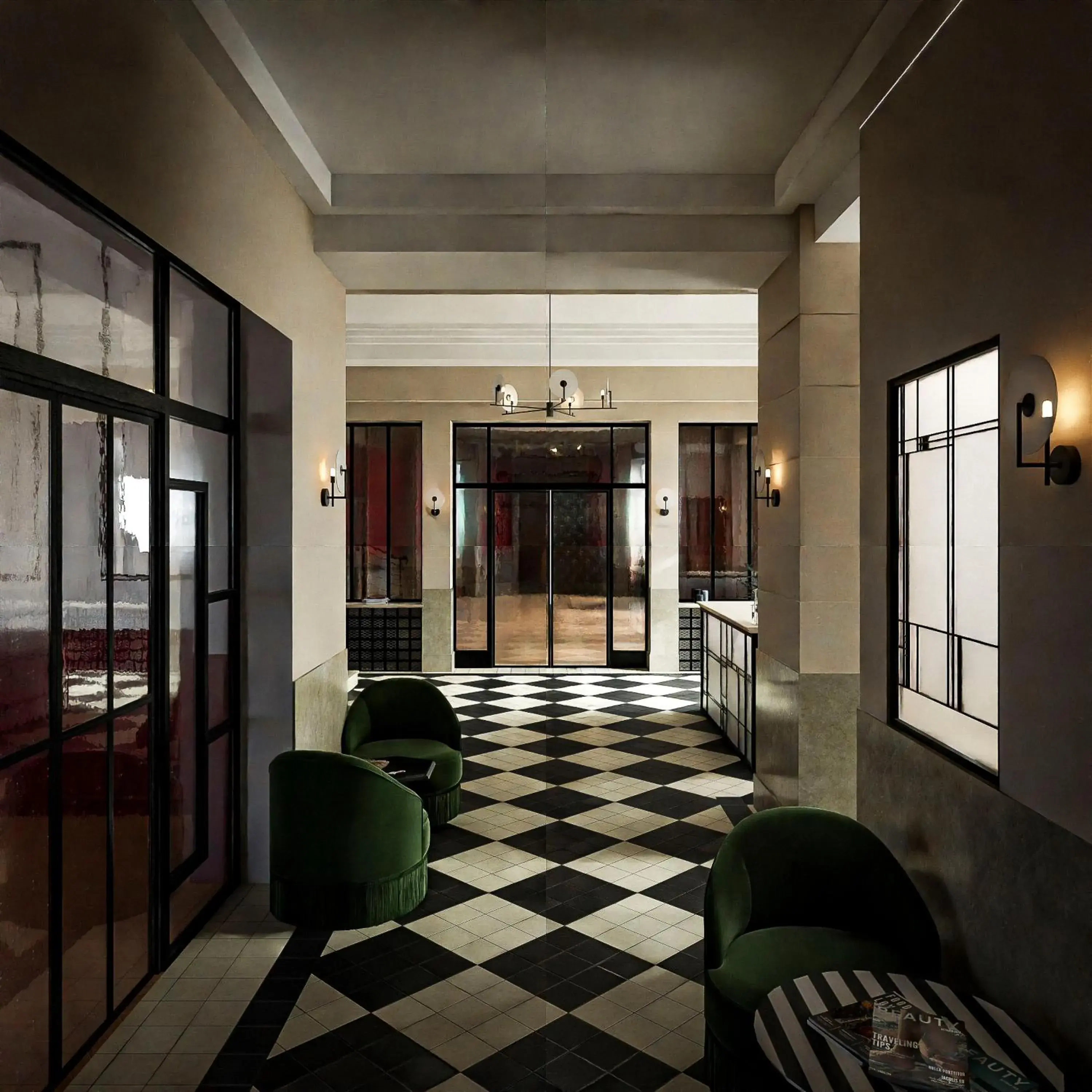 Lobby or reception, Lobby/Reception in Najeti Hotel de la Poste