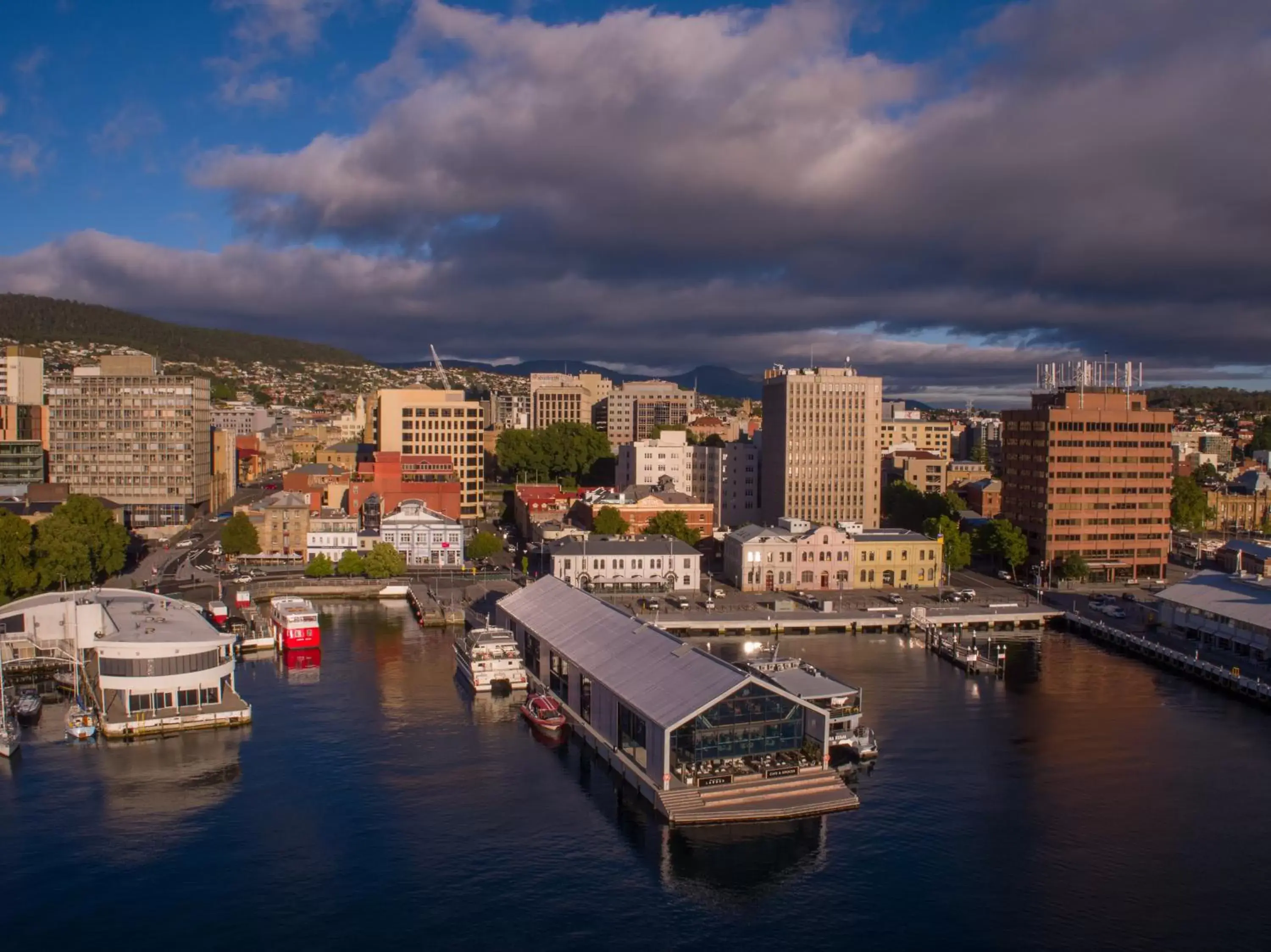 Bird's eye view in Customs House Hotel