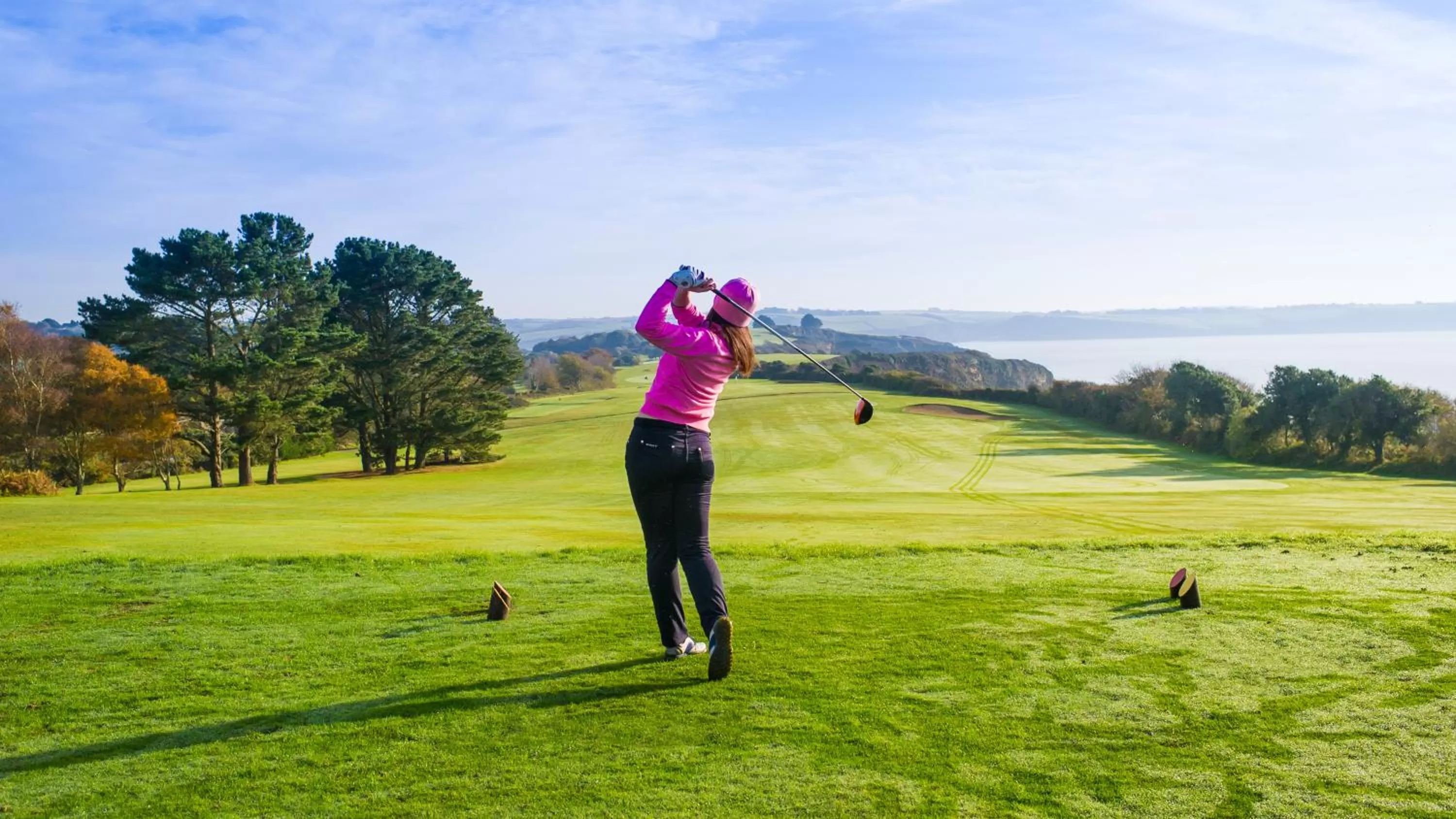 Golfcourse in The Carlyon Bay Hotel and Spa