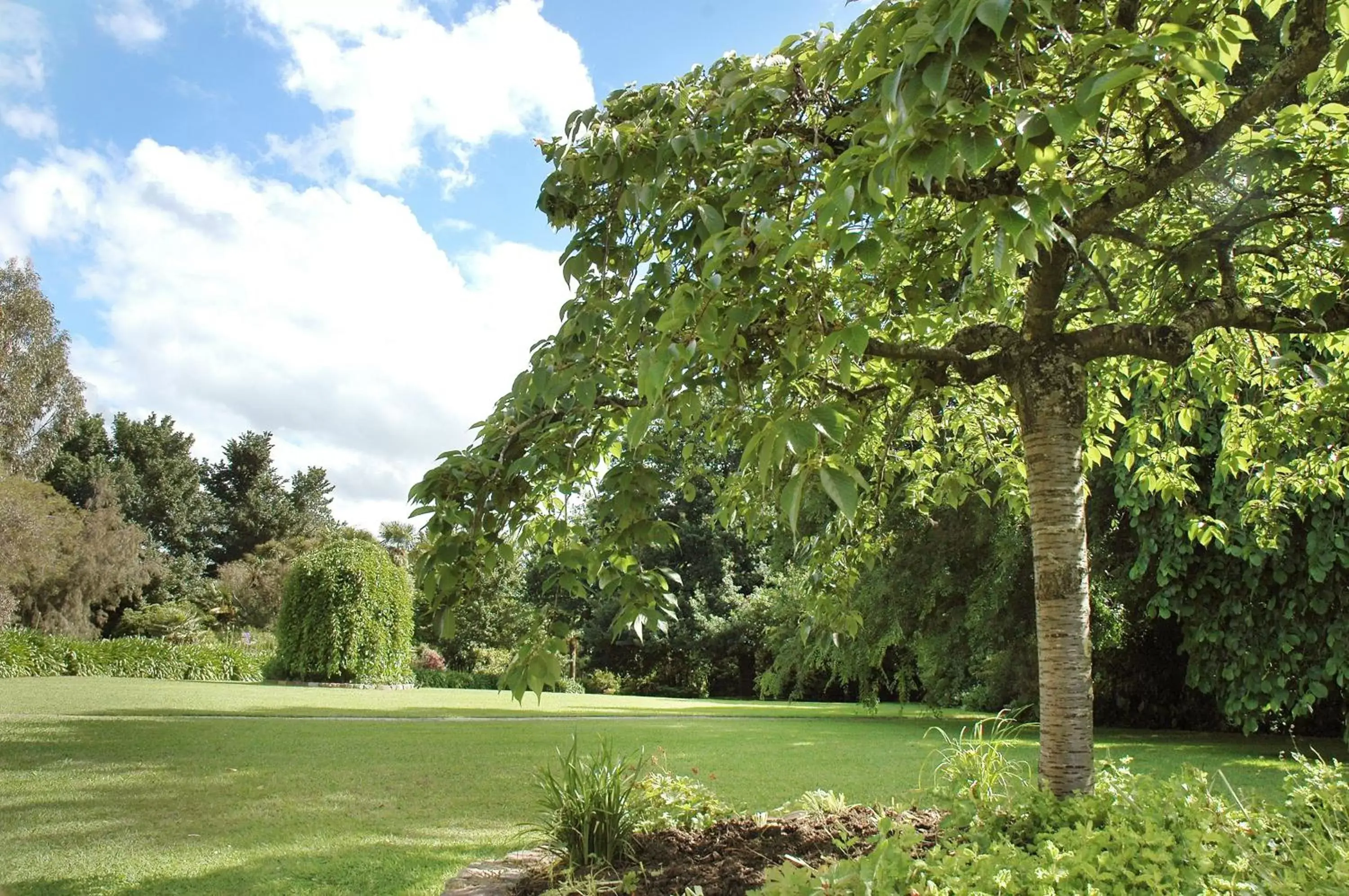 Garden in Chateau Yering Hotel