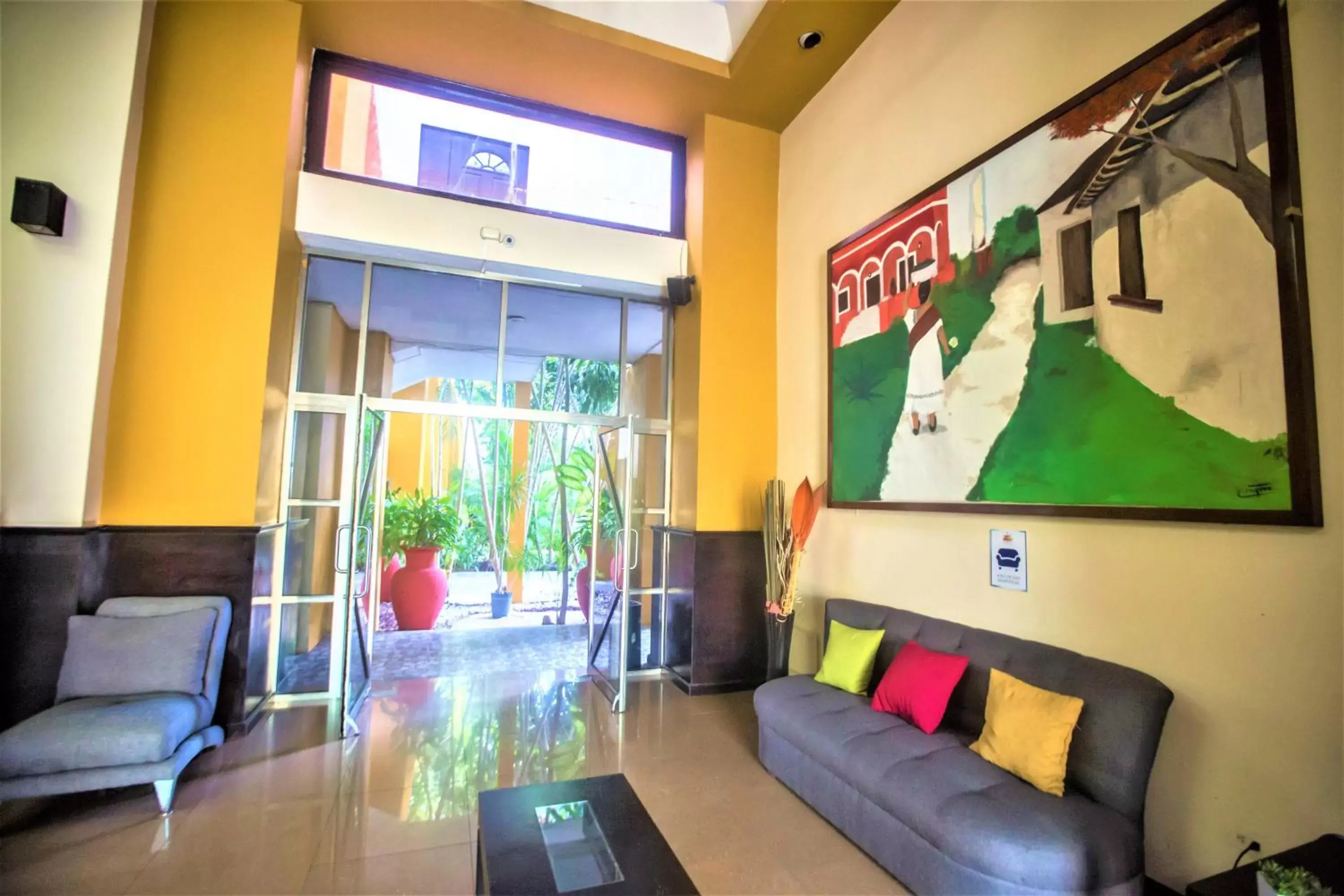 Living room in Hotel Plaza Mirador Living room in Hotel Plaza Mirador