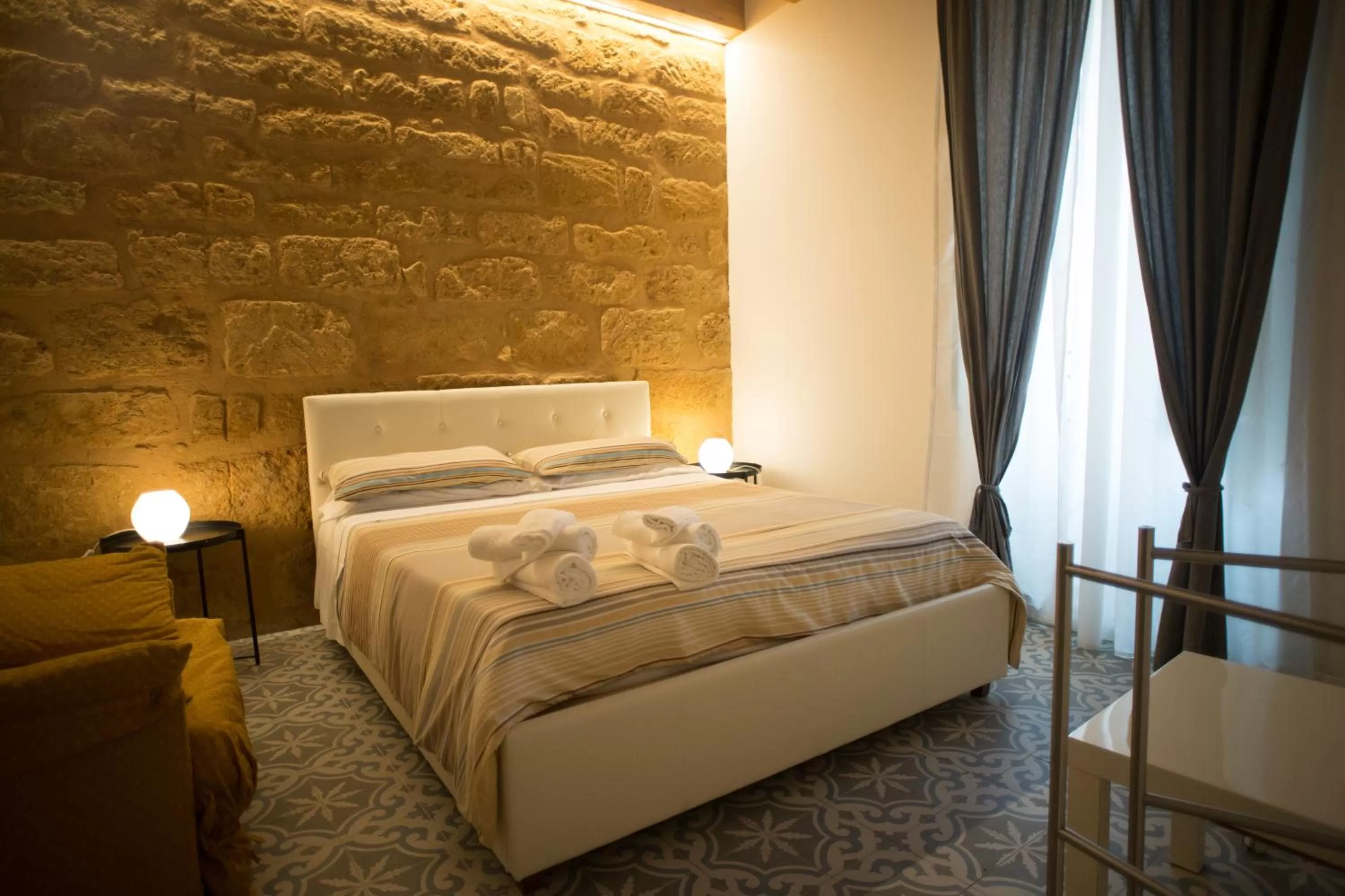 Bed in B&B Kolymbetra