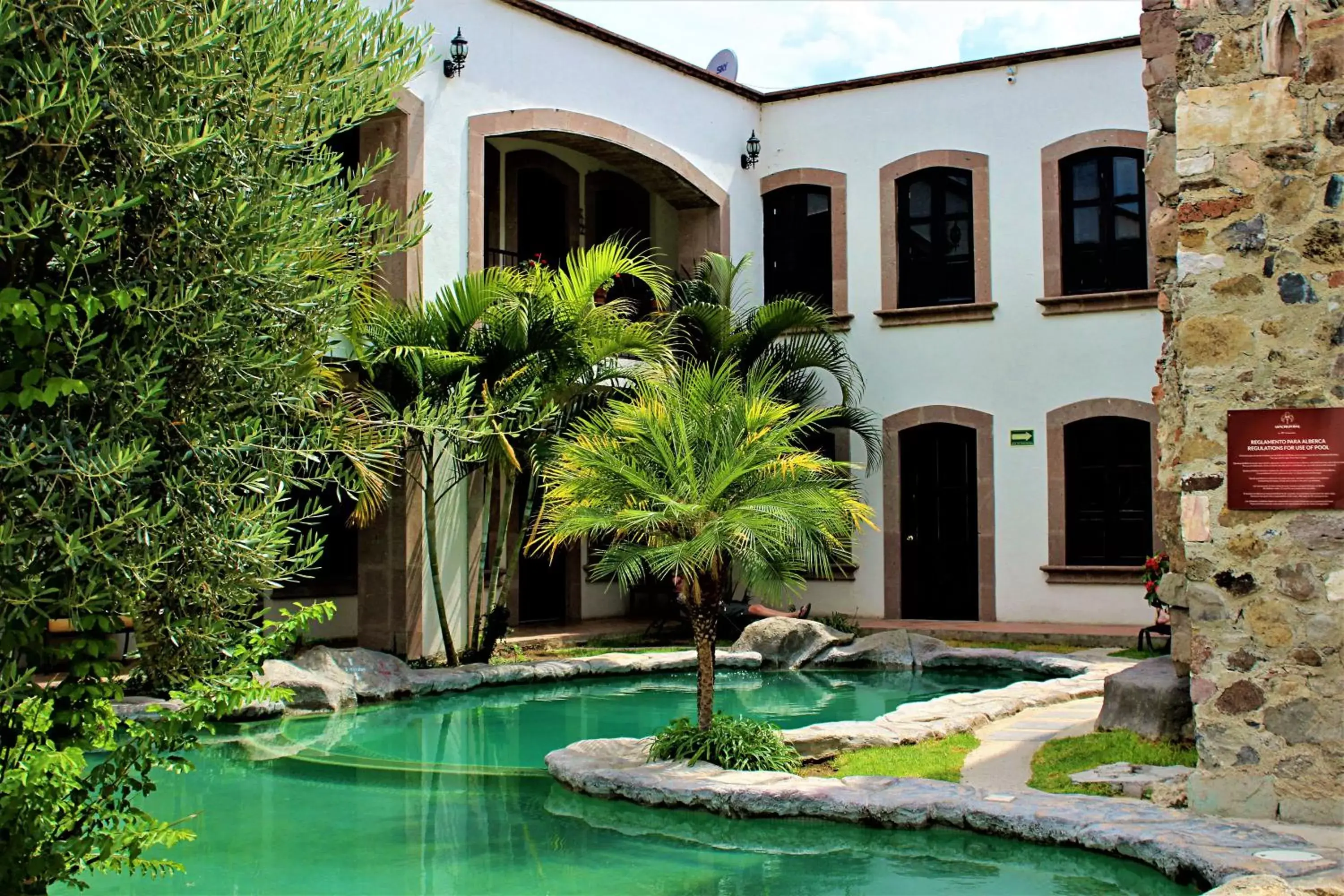 Pool view, Swimming Pool in Hotel Hacienda San Cristóbal