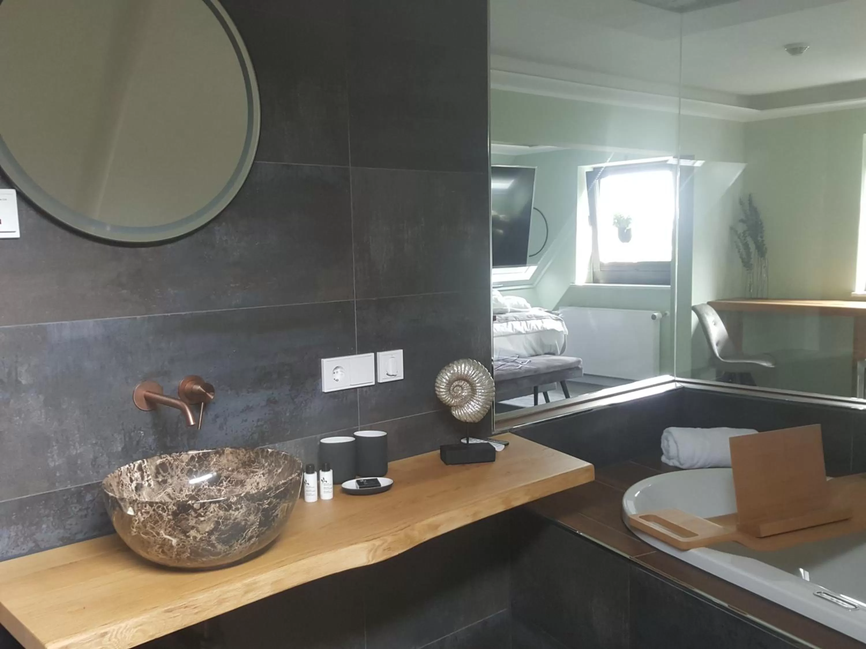 Bathroom in Hotel Hilleringmann