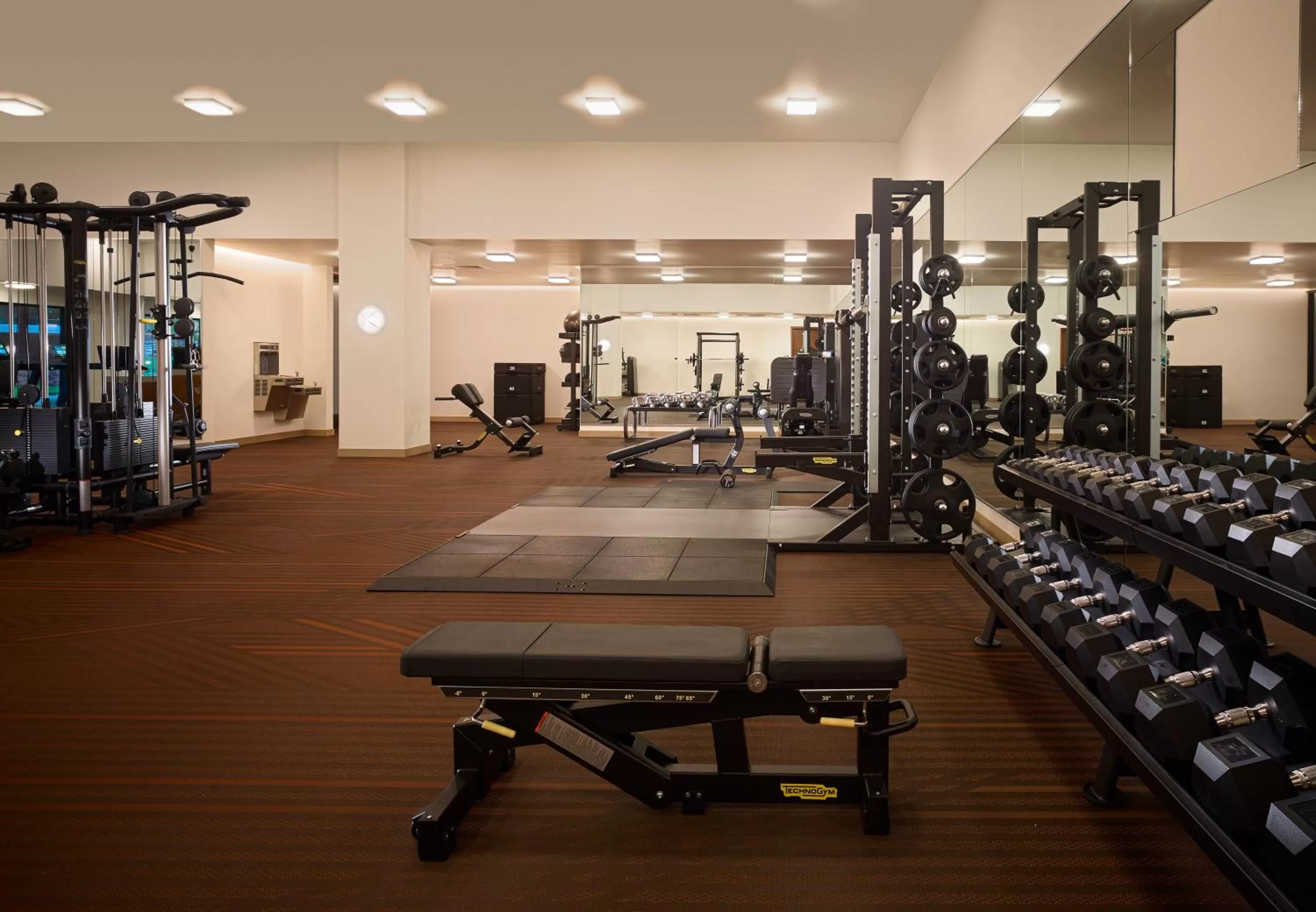 Fitness centre/facilities in Nobu Hotel Atlanta