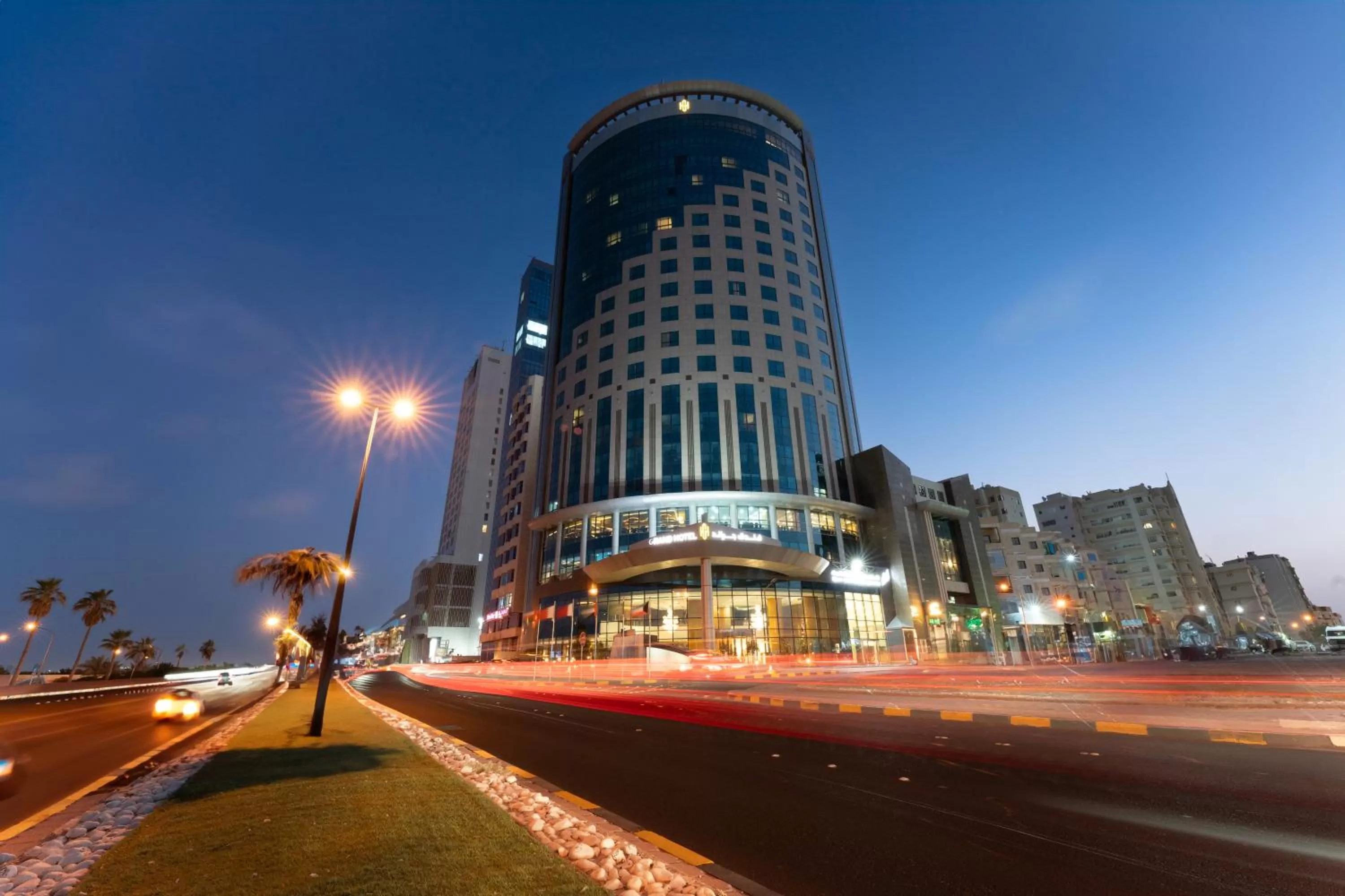 Property building in Kuwait Grand Hotel