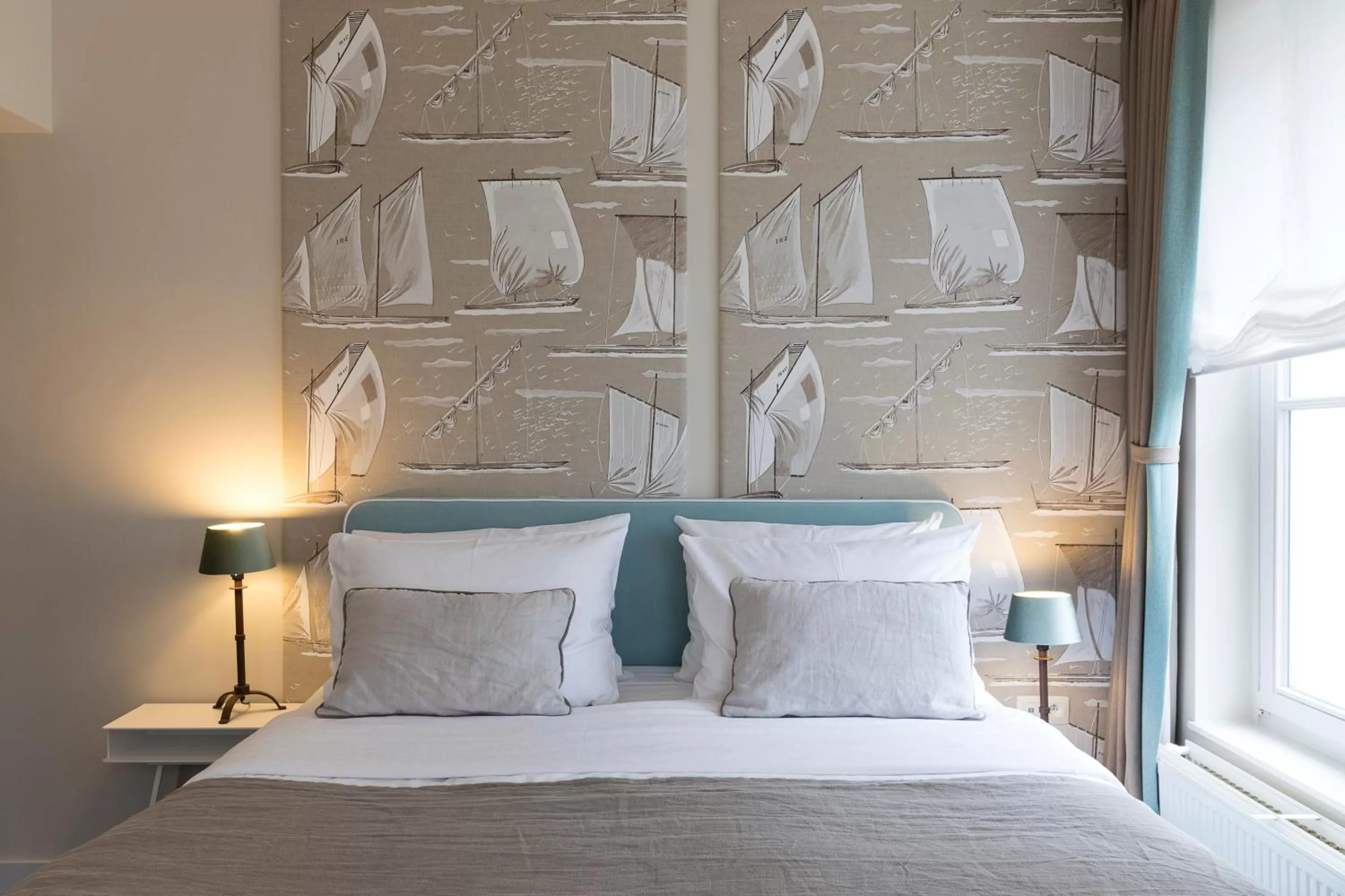 Bed in Hotel 'T Sandt