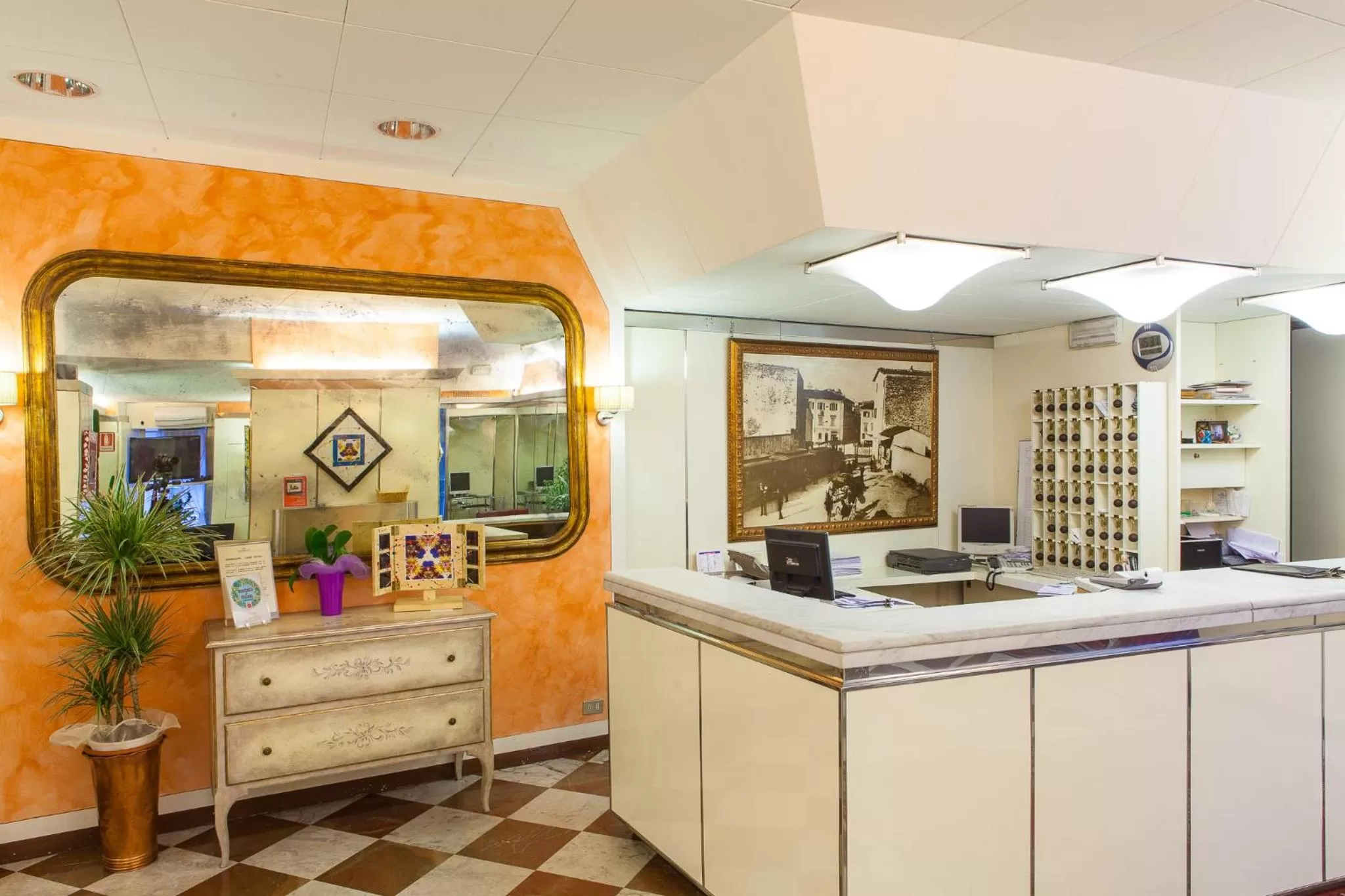 Lobby or reception in Hotel San Marco