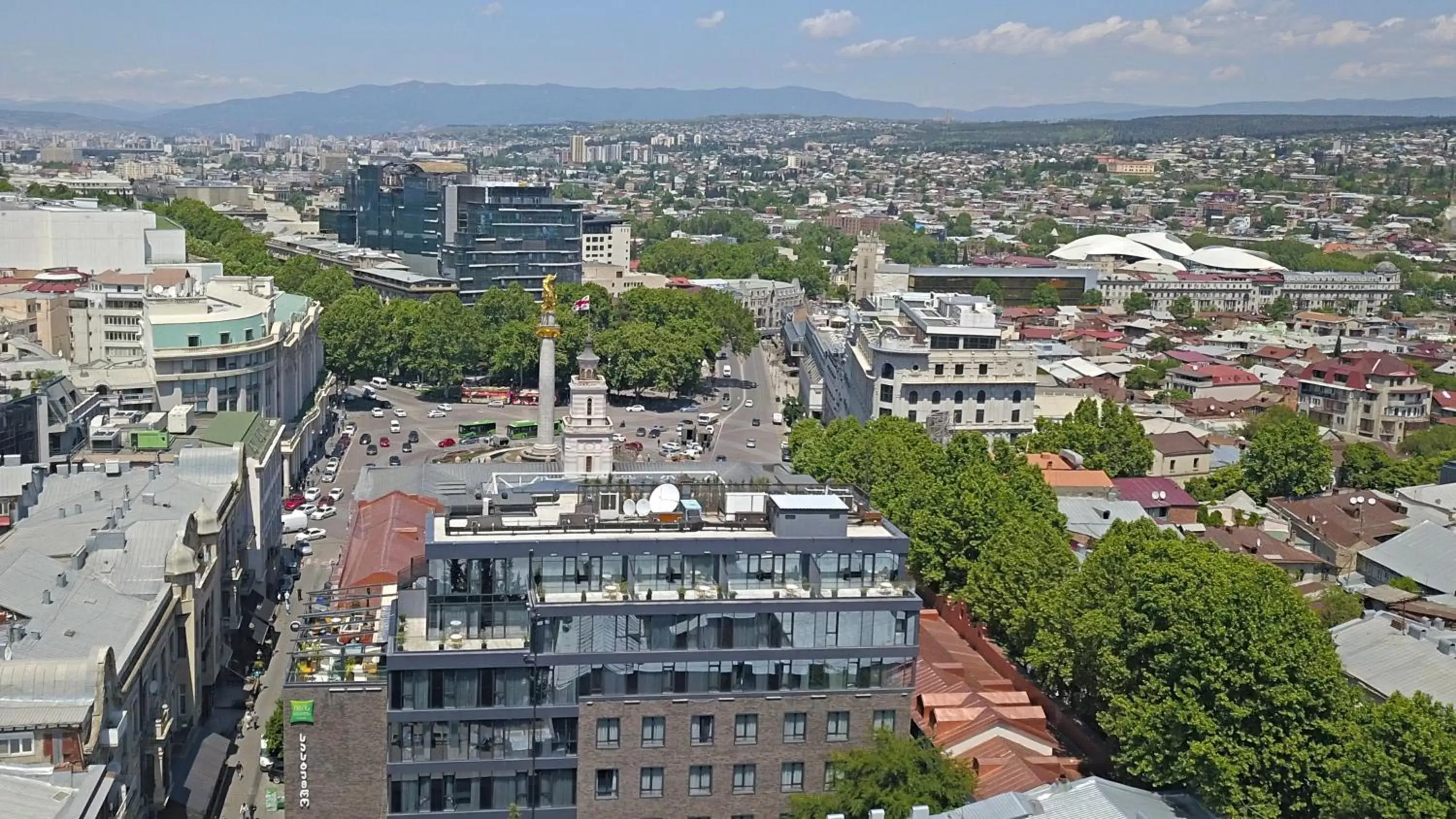 Property building, Bird's-eye View in ibis Styles Tbilisi Center