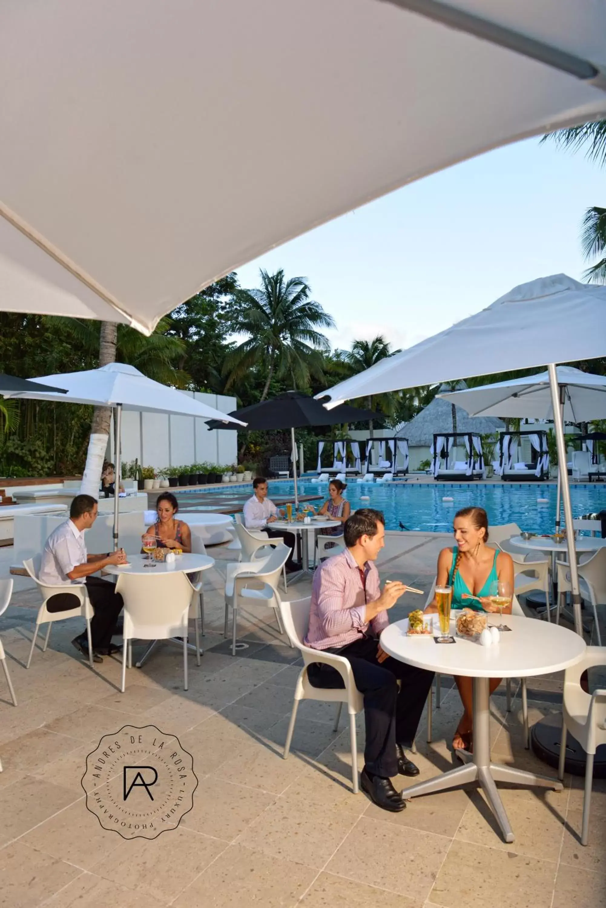 Patio, Restaurant/Places to Eat in Oh! Cancun - The Urban Oasis