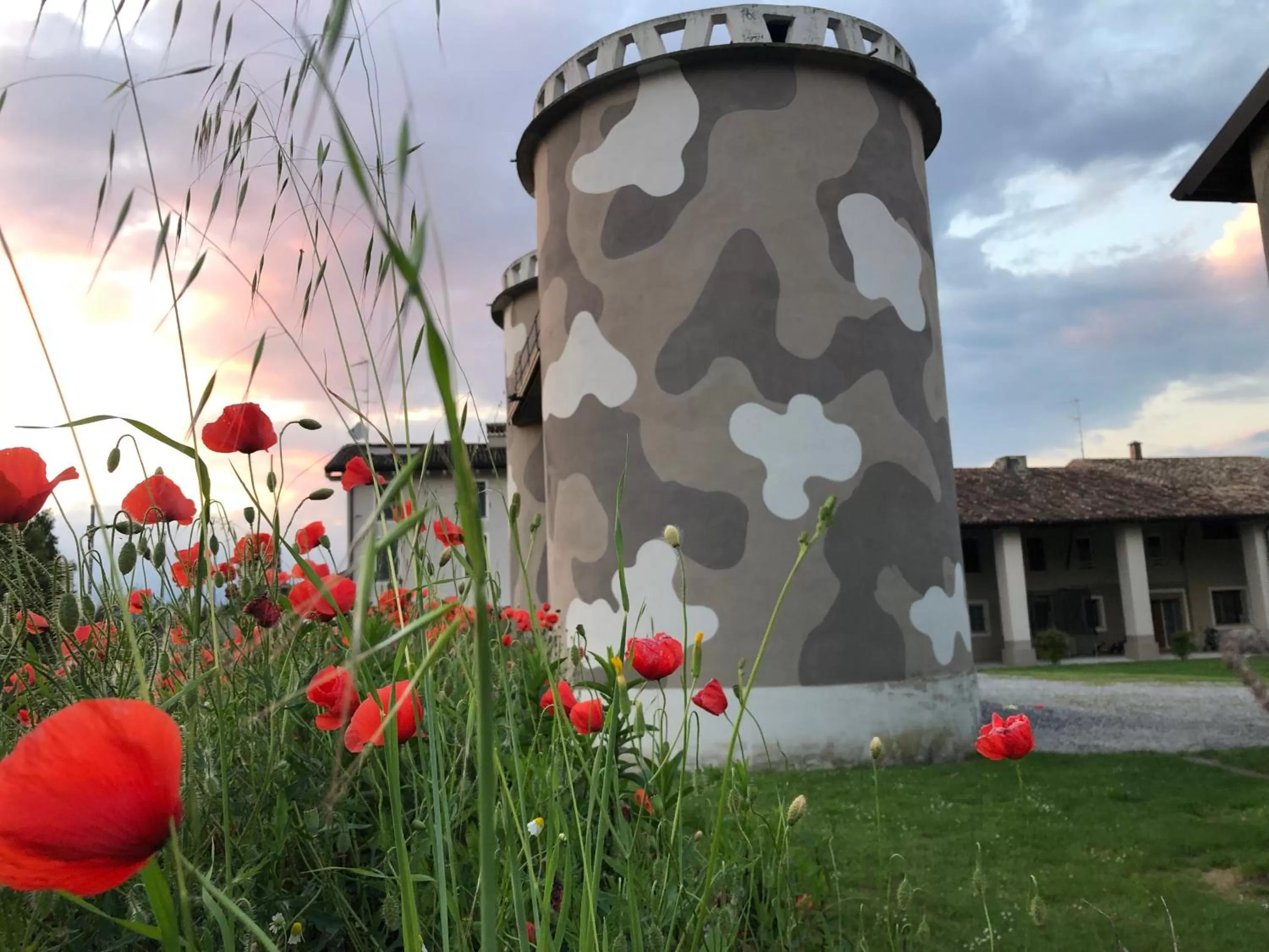Garden in B&B Cascina Sagrestia