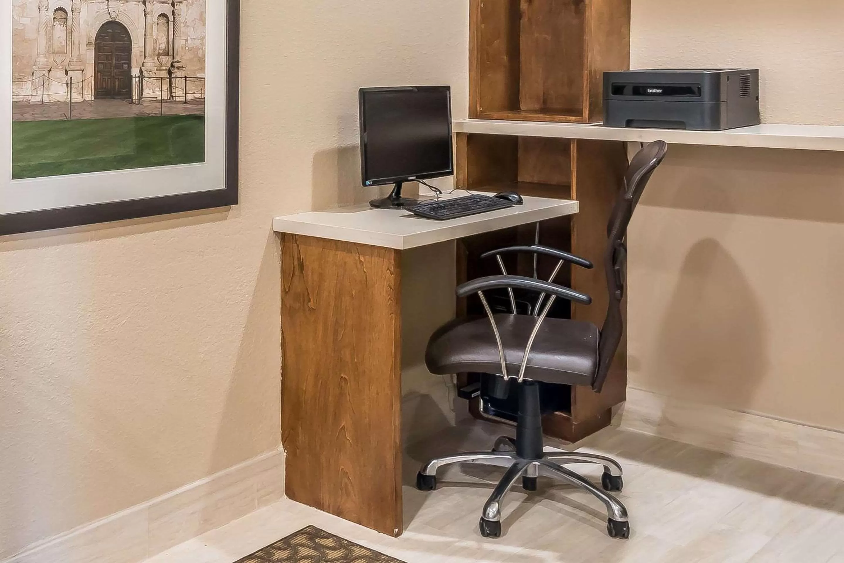 On site in Comfort Inn near Frost Bank Center