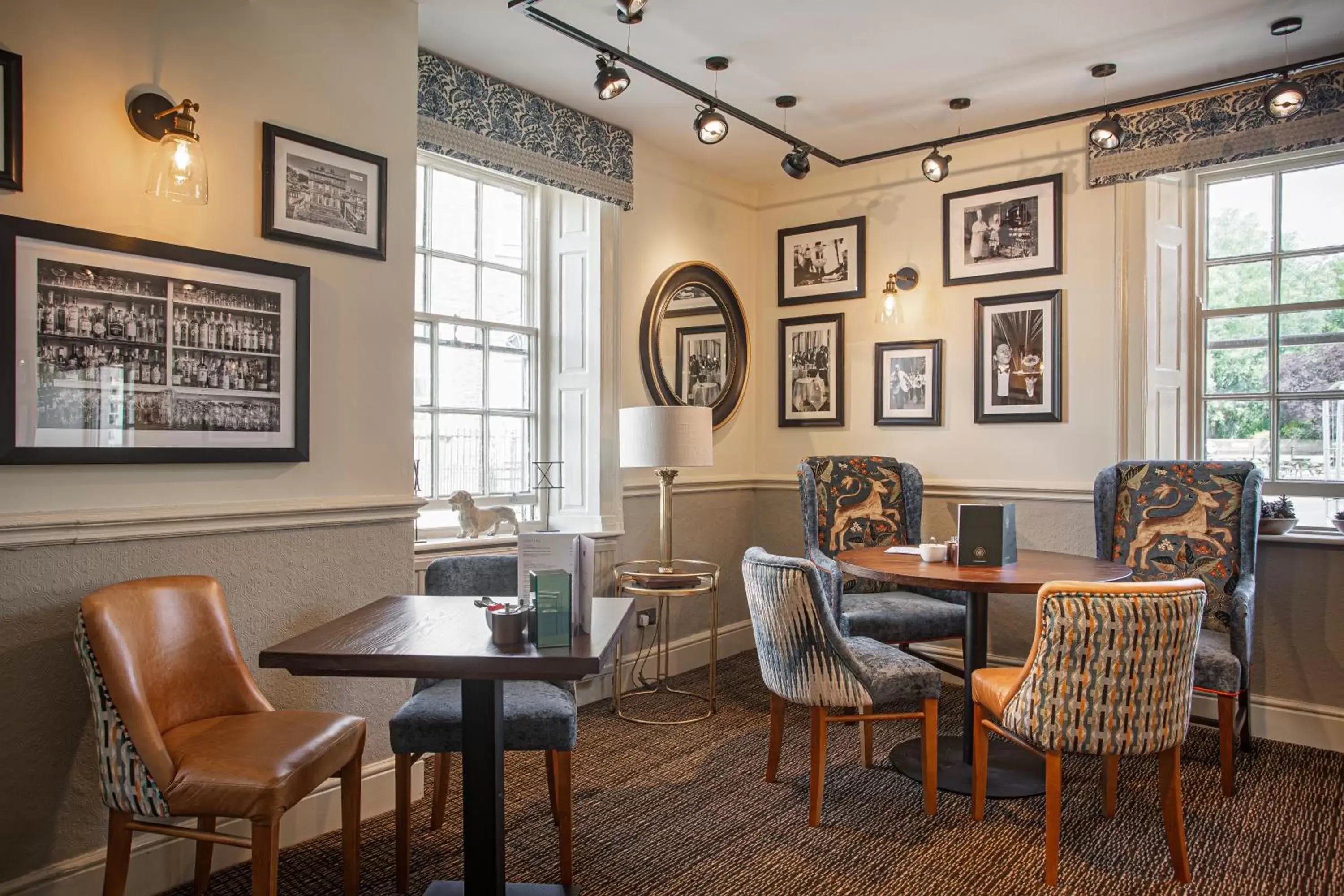 Lounge or bar, Seating Area in The Crown Hotel, Boroughbridge, North Yorkshire