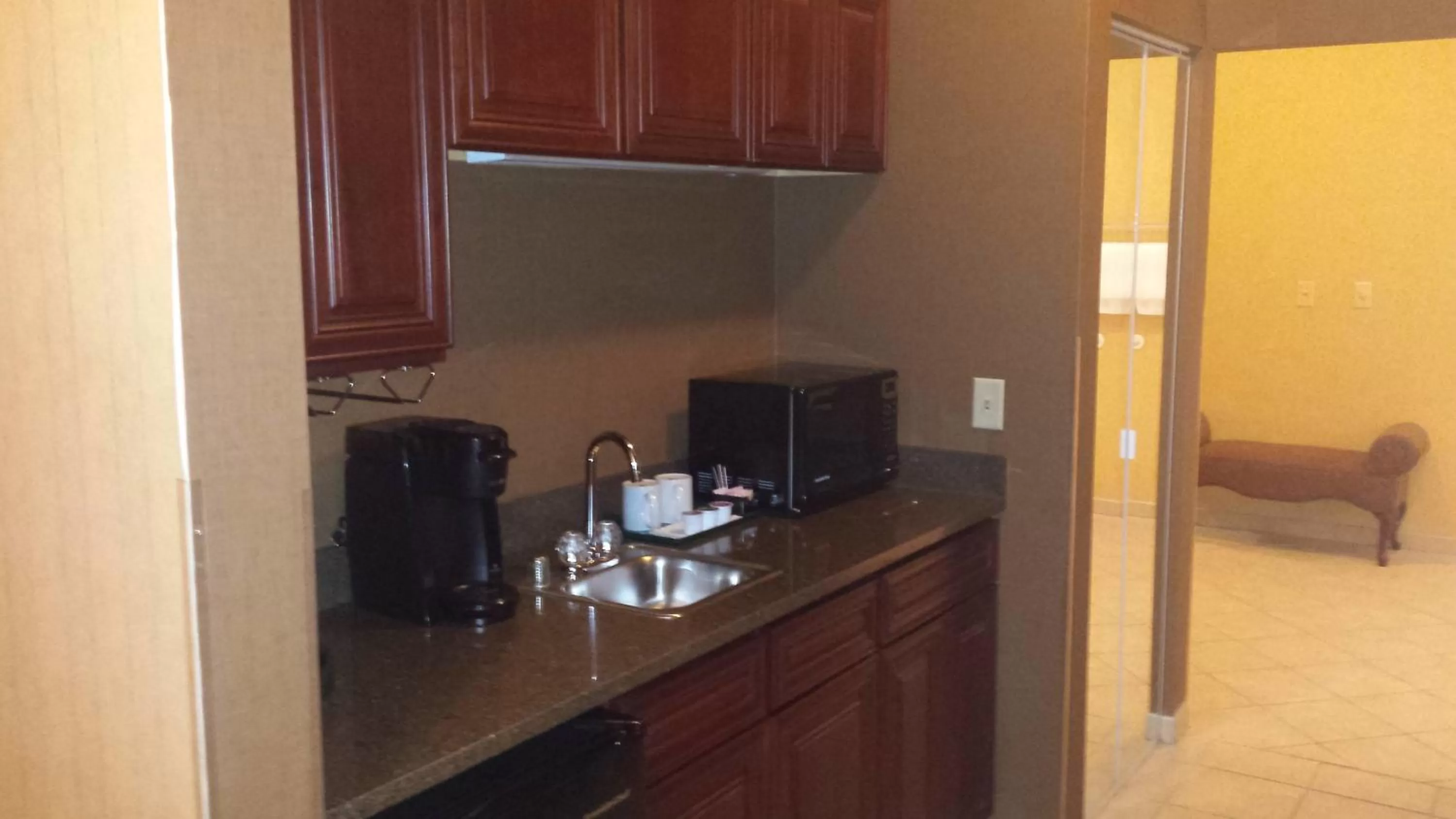 Kitchen or kitchenette in Town & Country Inn and Suites