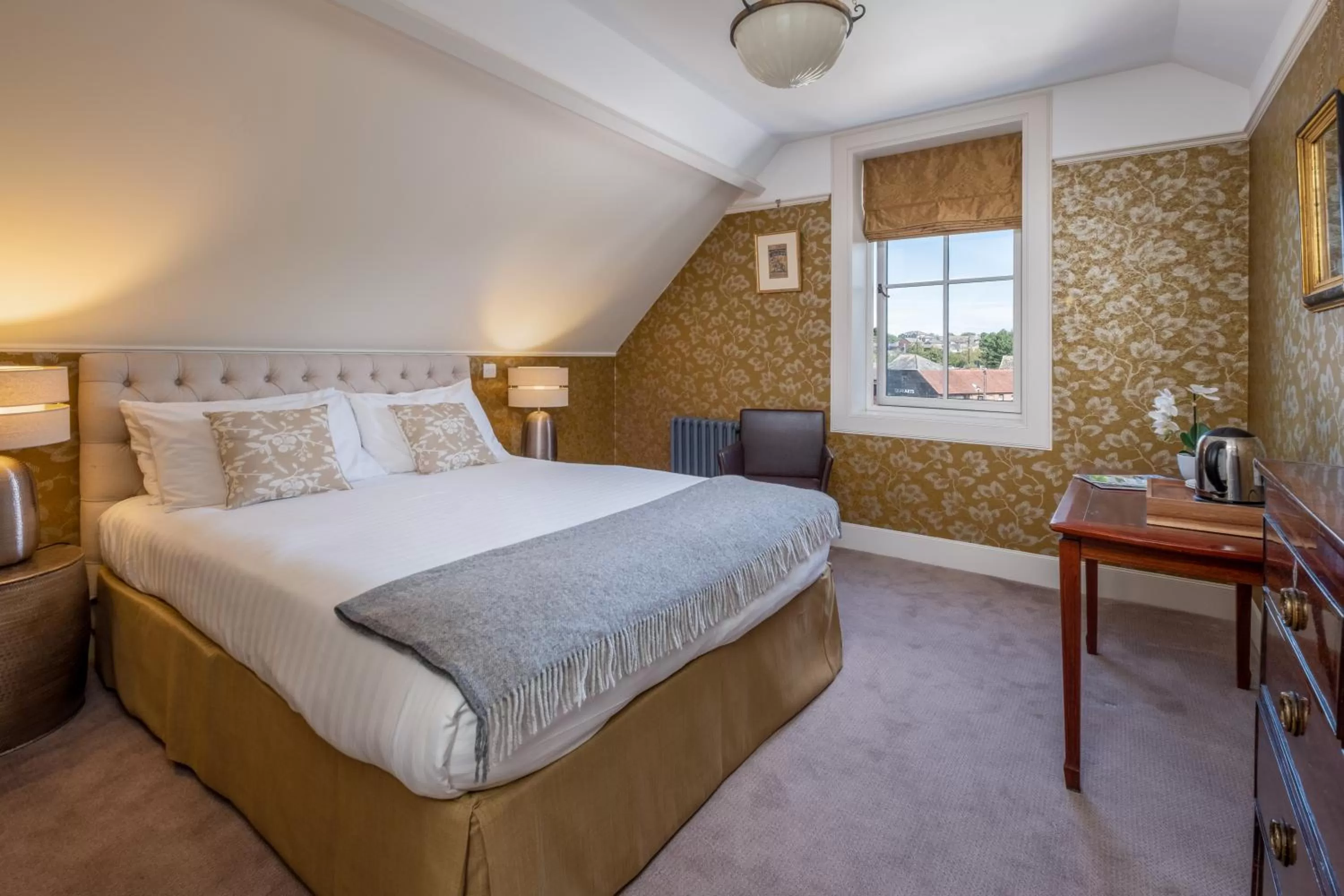 Bedroom, Bed in One Holyrood Hotel & Cafe